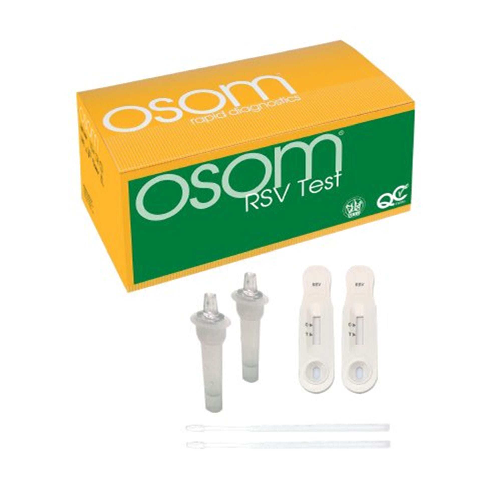 Sekisui Diagnostics - 1091 Respiratory Test Kit OSOM® Respiratory Syncytial Virus Test (RSV) 25 Tests CLIA Waived