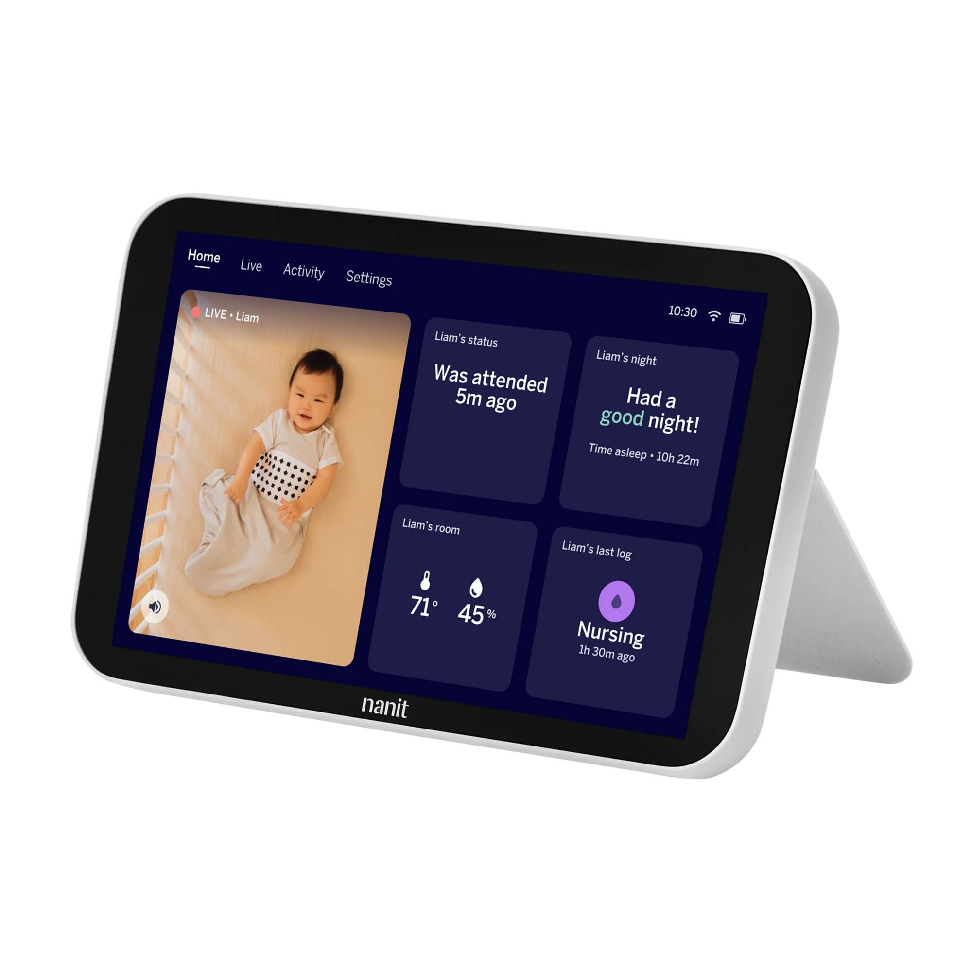 Nanit Smart Baby Baby Sleep Monitor with Wall Mount PH311N by Nanit