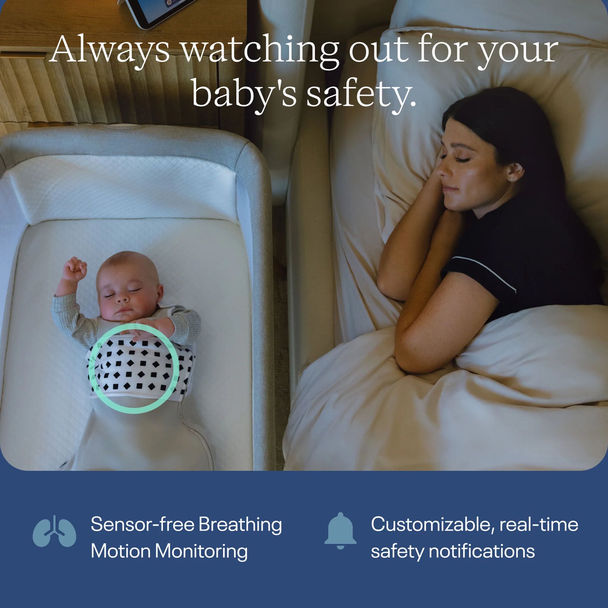 Nanit Smart Baby Baby Sleep Monitor with Floor Stand PH303N by Nanit