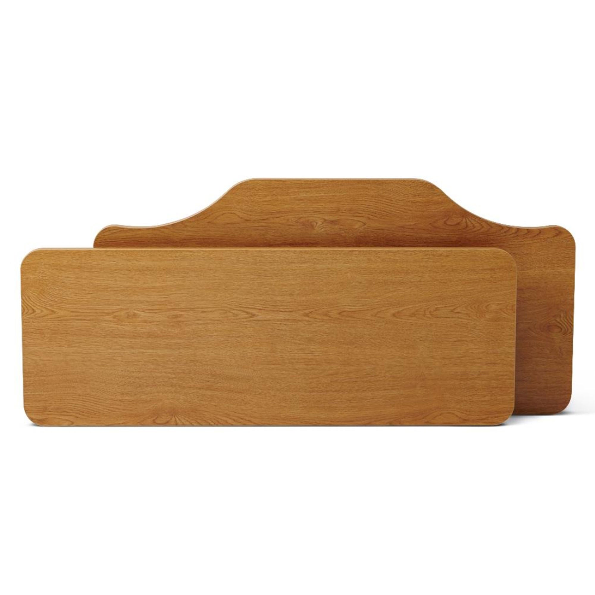 Medline - FCE1232RHFQO2 Headboard / Footboard Medline Alterra Traditional Style Solar Oak