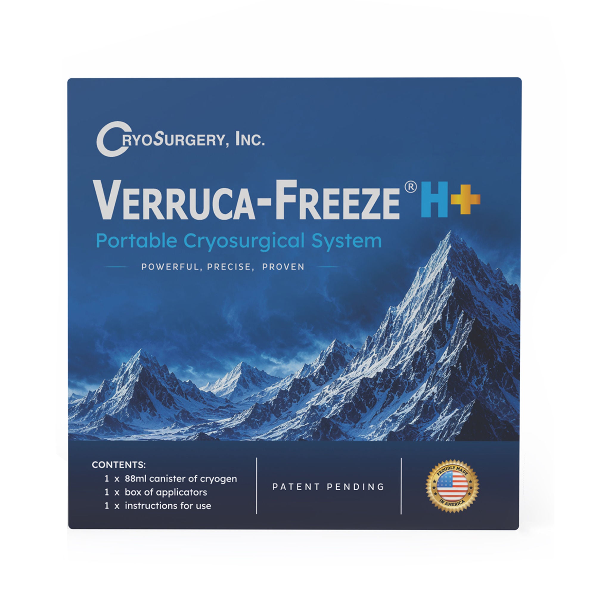 CryoConcepts LP - VFHP1A CryoTherapy Treatment Kit Verruca-Freeze® H Plus Arrow Tip