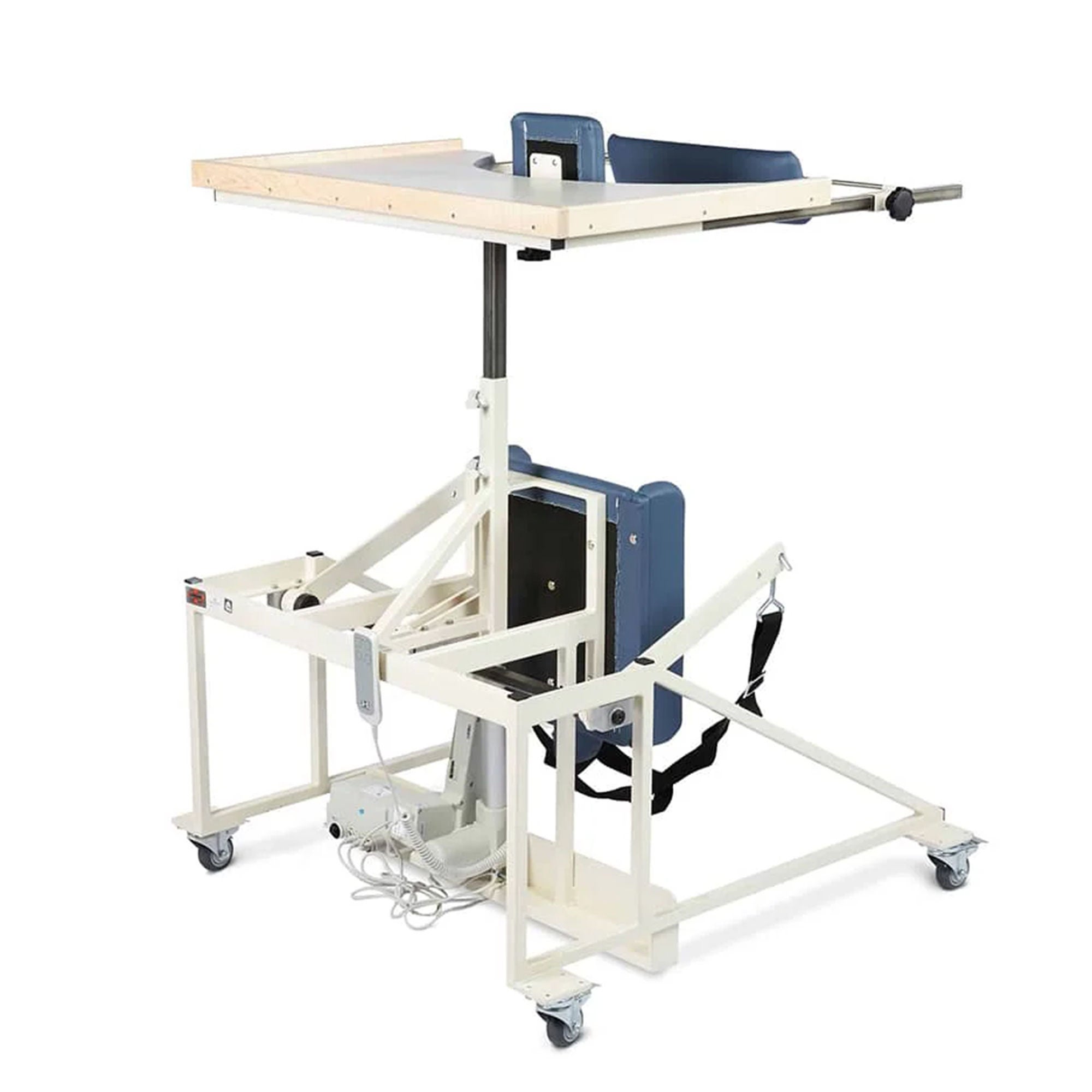 Fabrication Enterprises - 75-7520 Stand In Hi-Lo Table with Bariatric Patient Lift Electric