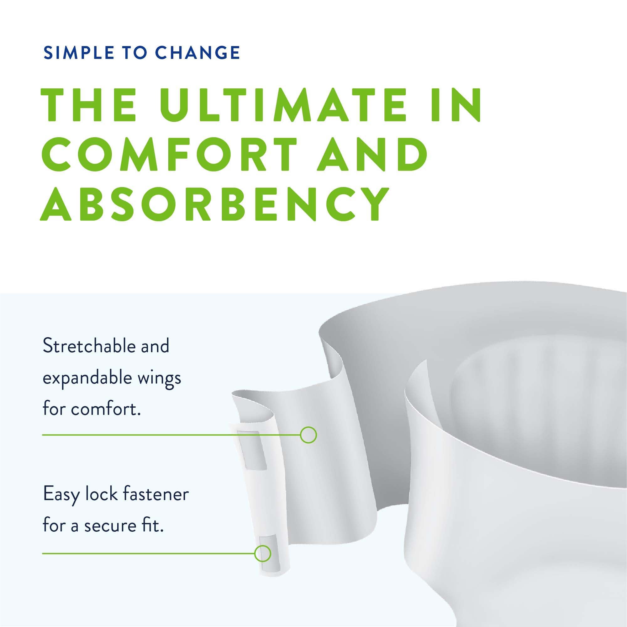 First Quality Products LLC - PV-094 Incontinence Brief Prevail® Bariatric Adult Bariatric Size B Unisex Disposable Heavy Absorbency