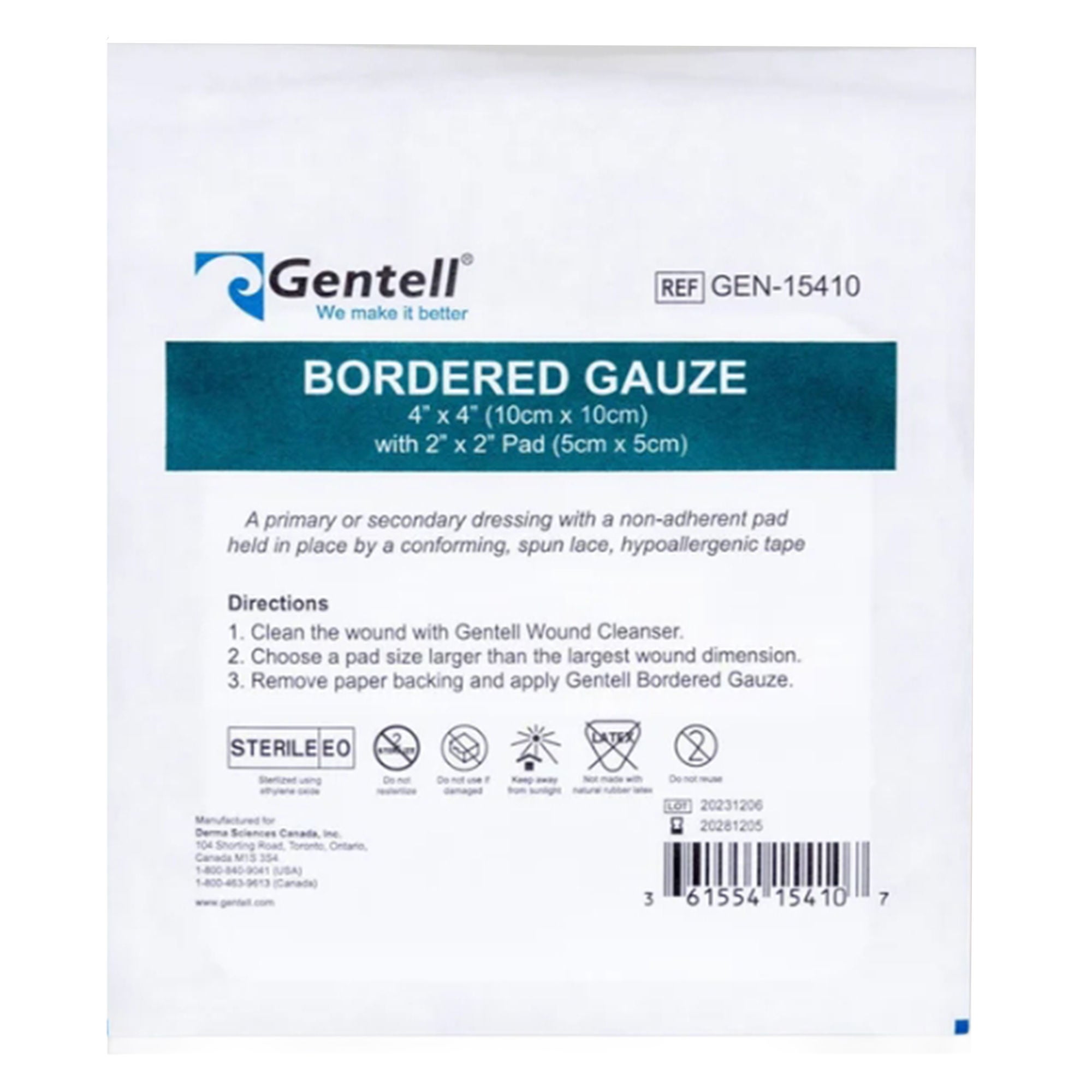 Gentell Island Dressing GEN-15410 by Gentell