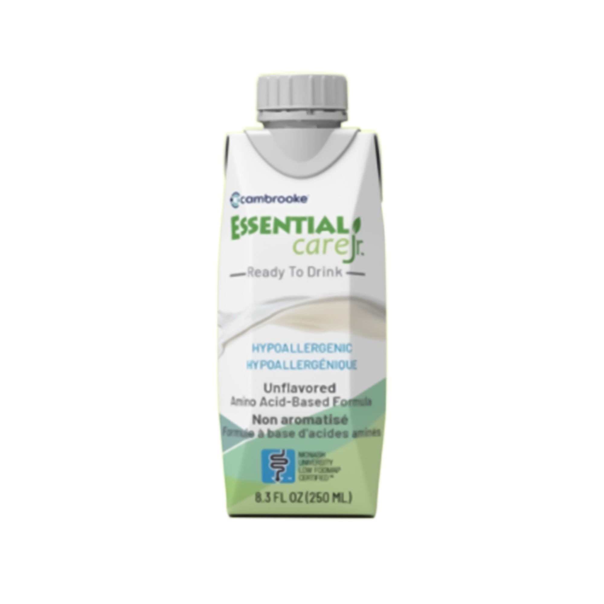 Cambrooke Therapeutics - 38041 Pediatric Oral Supplement Essential Care Jr. Unflavored 8 oz. Bottle Liquid Amino Acid Food Allergies