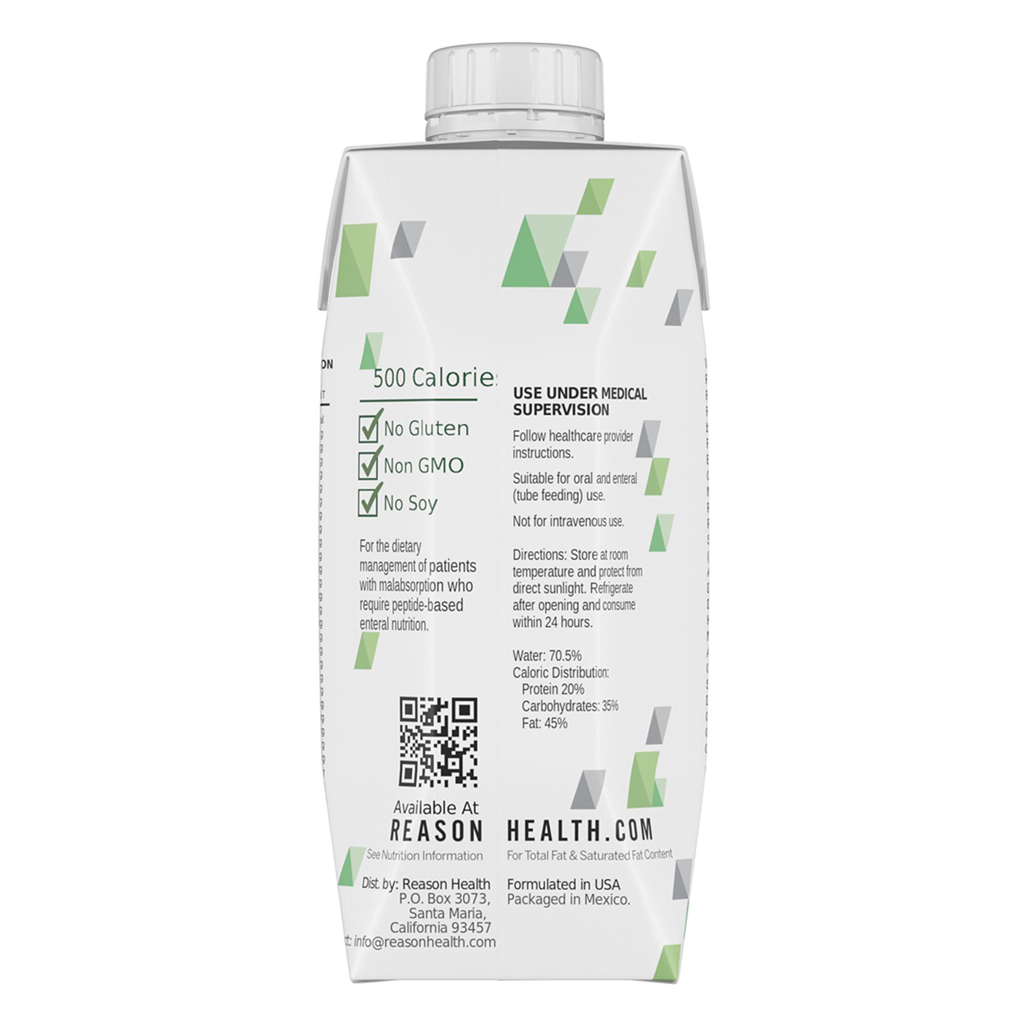Reason Health - B0P1512VN1 Oral Supplement Reason® 1.5 Vanilla Flavor Liquid 11 oz. Carton