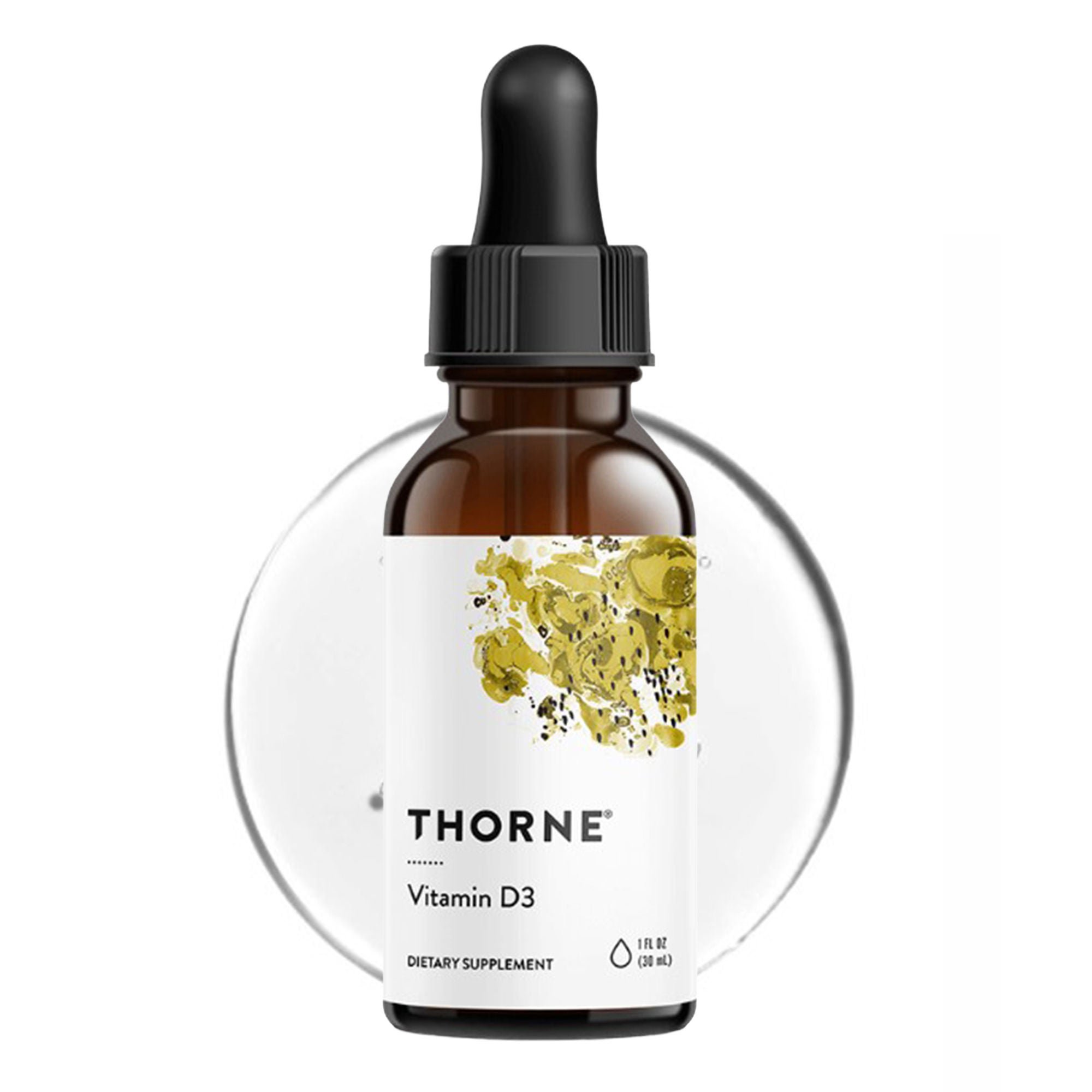 Thorne Vitamin D3 Dietary Supplement D178 by Thorne Research