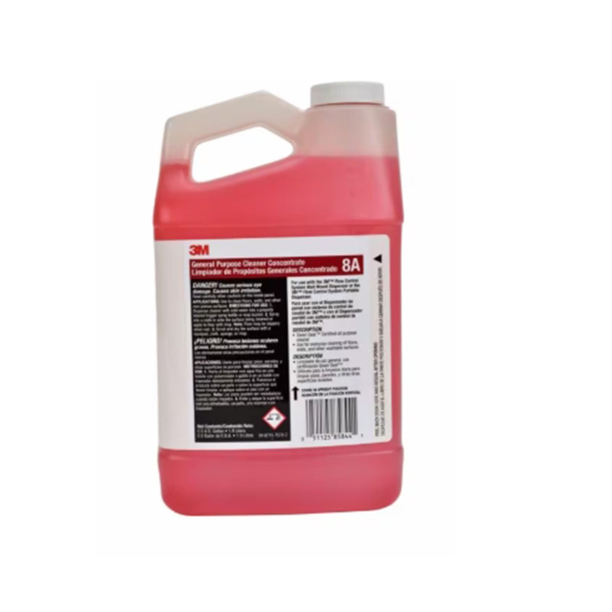 3M Company - 7010296260 Surface Cleaner 3M™ General Purpose Cleaner 8A Broad Spectrum 3M™ Flow Control System Liquid Concentrate 0.5 gal. Jug Clean Scent NonSterile