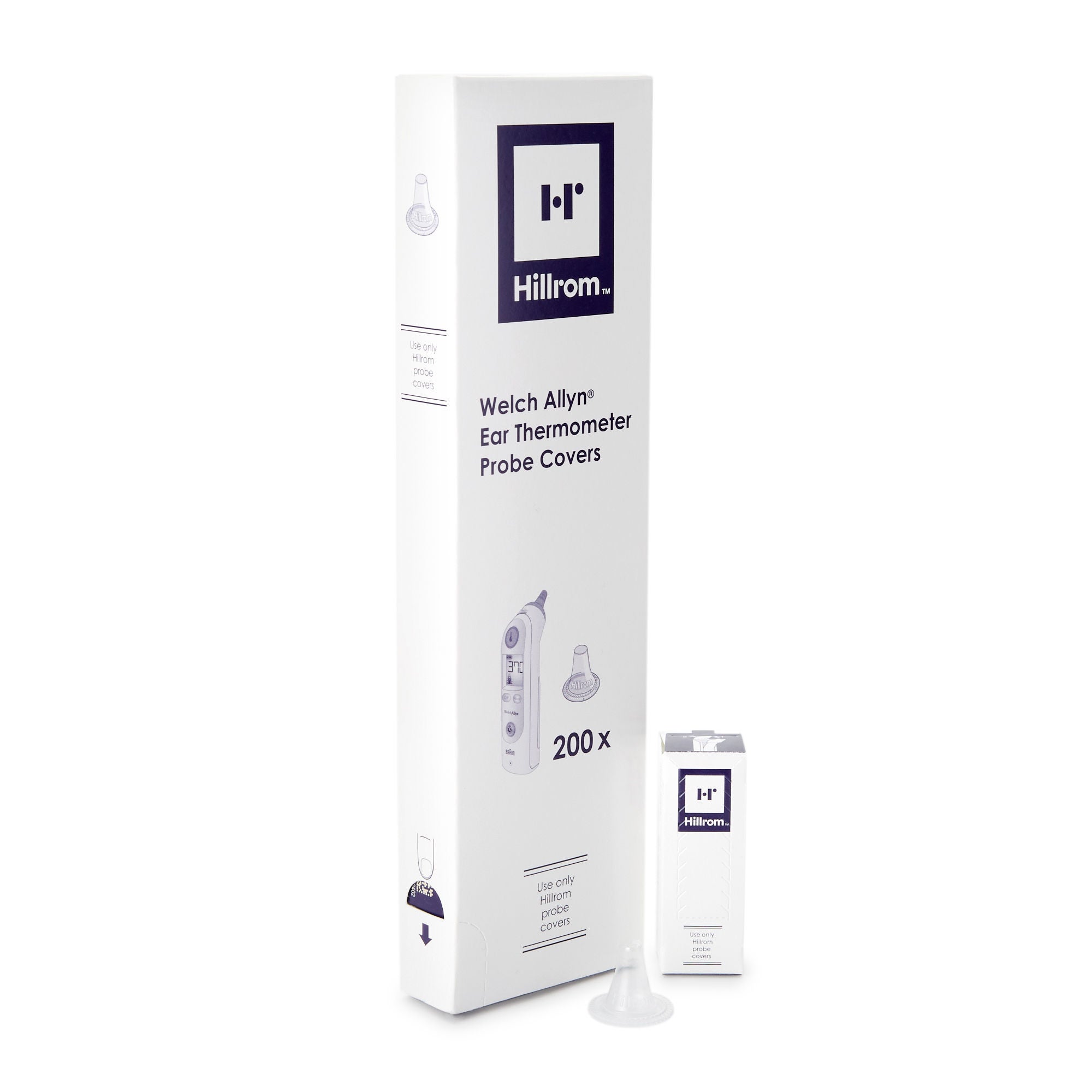 Welch Allyn - 06000-005 Tympanic Thermometer Probe Cover For Braun ThermoScan® PRO 6000 Ear Thermometer 20 per Box