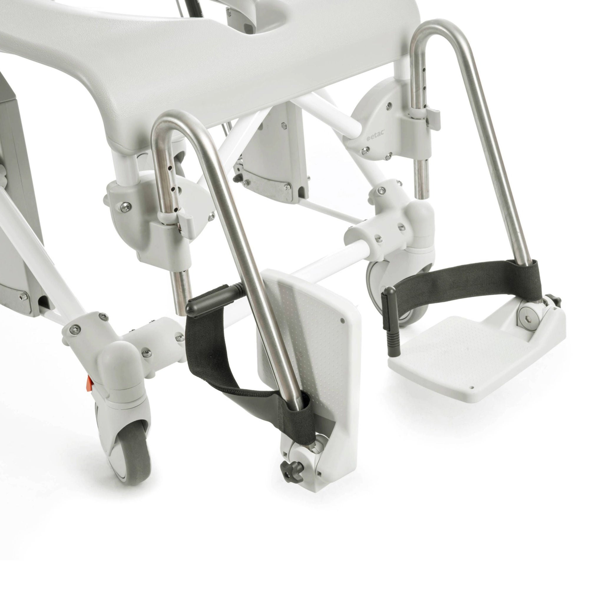 DT Davis Enterprises Ltd - E80209446 Legrest with Flip-up Footplates For Etac® Swift Mobil 2 Commode / Shower Chair