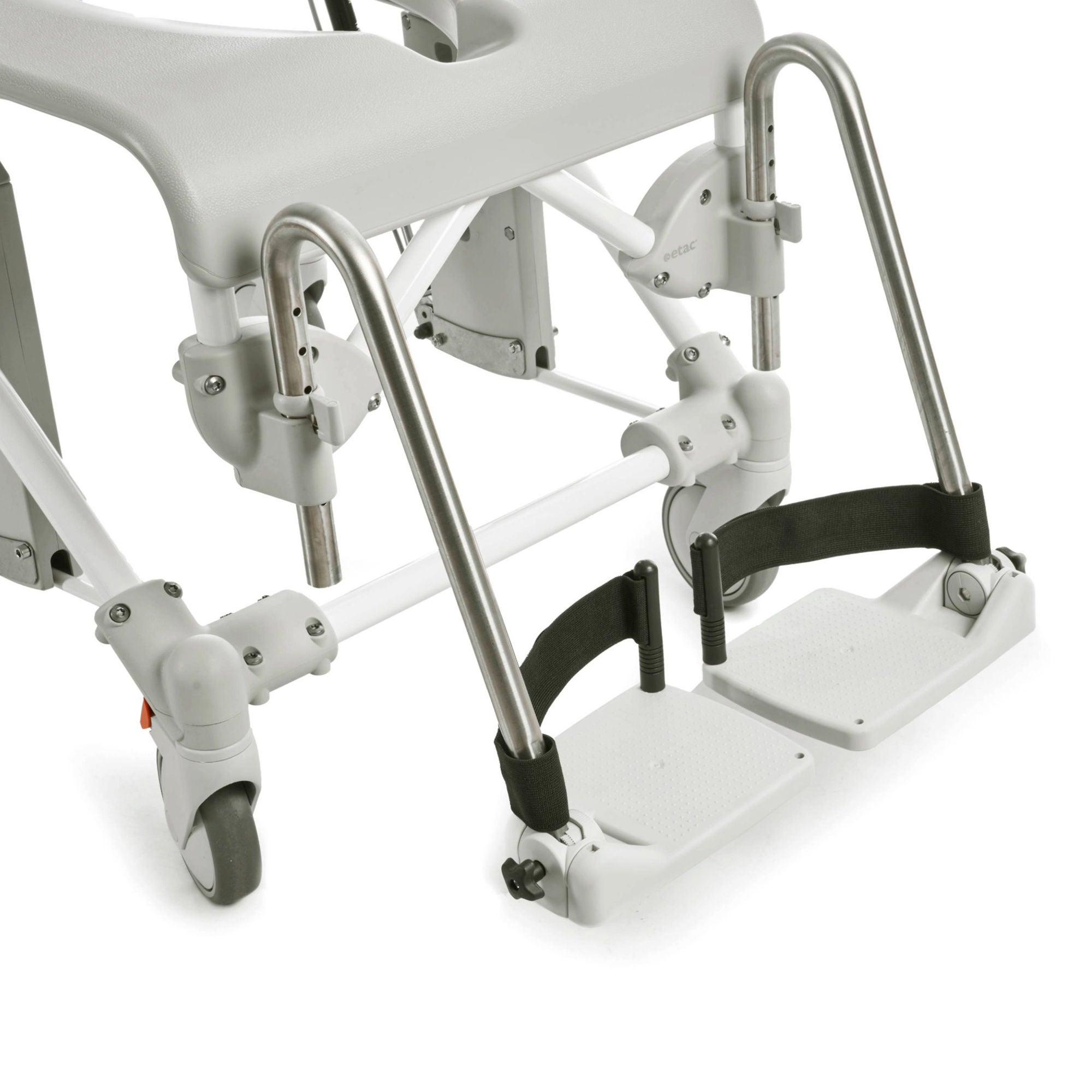 DT Davis Enterprises Ltd - E80209446 Legrest with Flip-up Footplates For Etac® Swift Mobil 2 Commode / Shower Chair