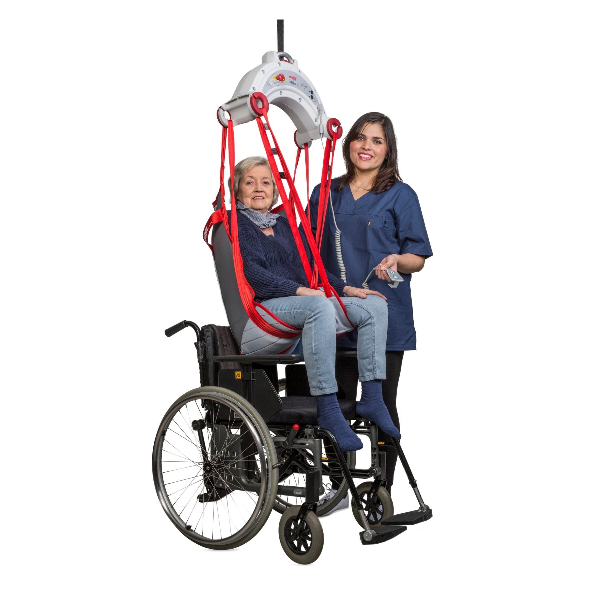 DT Davis Enterprises Ltd - N22255 Ceiling Lift Molift Nomad 561 lbs. Weight Capacity Battery