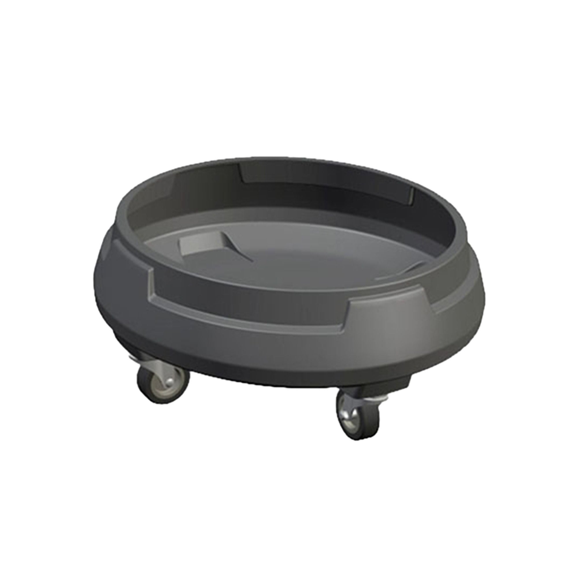 Fabrication Enterprises - 50-3101 Trash Can Dolly Casters Without Handle Plastic
