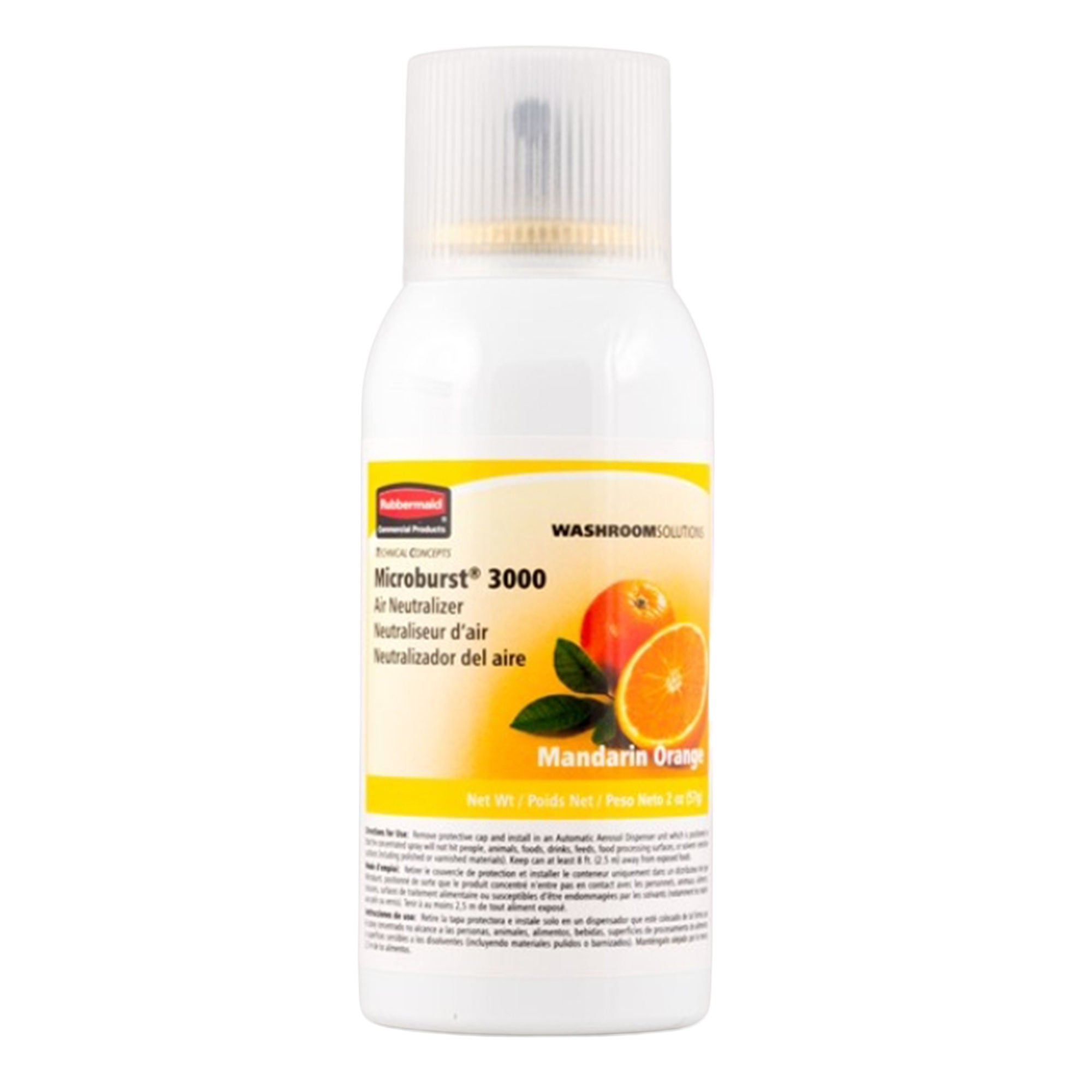 RJ Schinner Co - FG402408 Air Freshener Microburst® 3000 Refill Liquid 2 oz. Can Mandarin Orange Scent