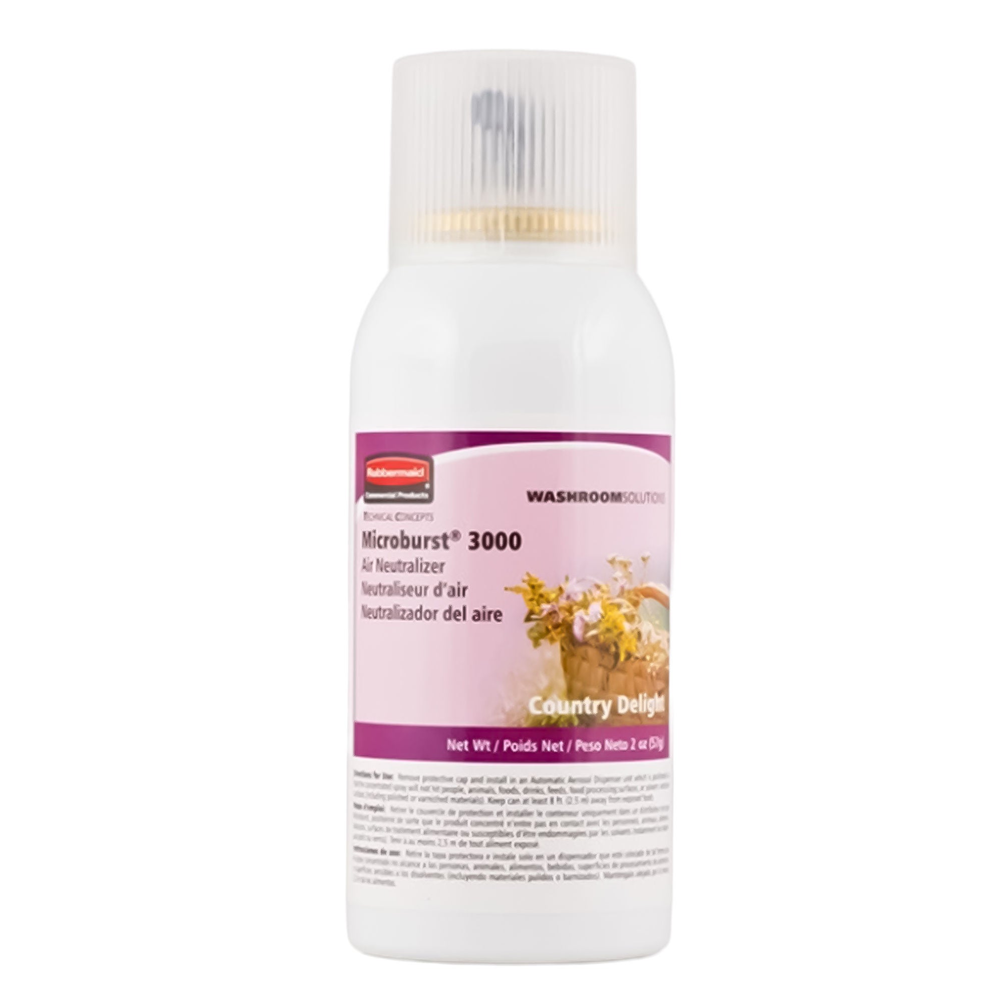RJ Schinner Co - FG4012591 Air Freshener Microburst® 3000 Refill Liquid 2 oz. Can Country Delight Scent