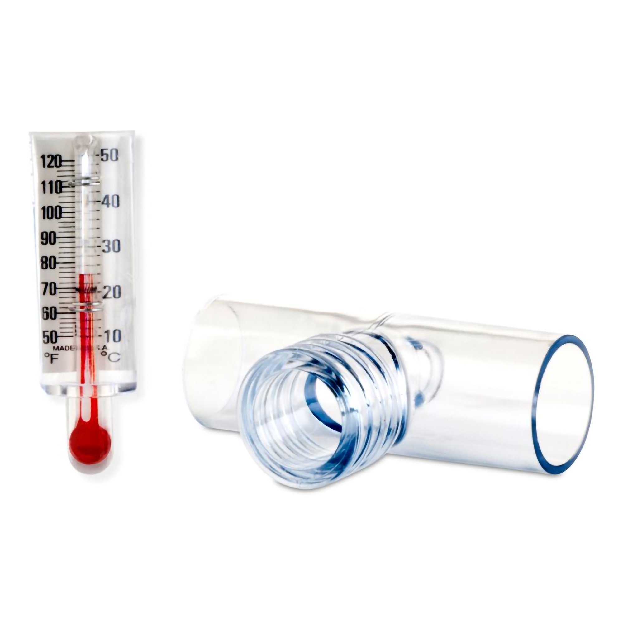 Medline - HUD1637 Medline Thermometer with Tee Adapter