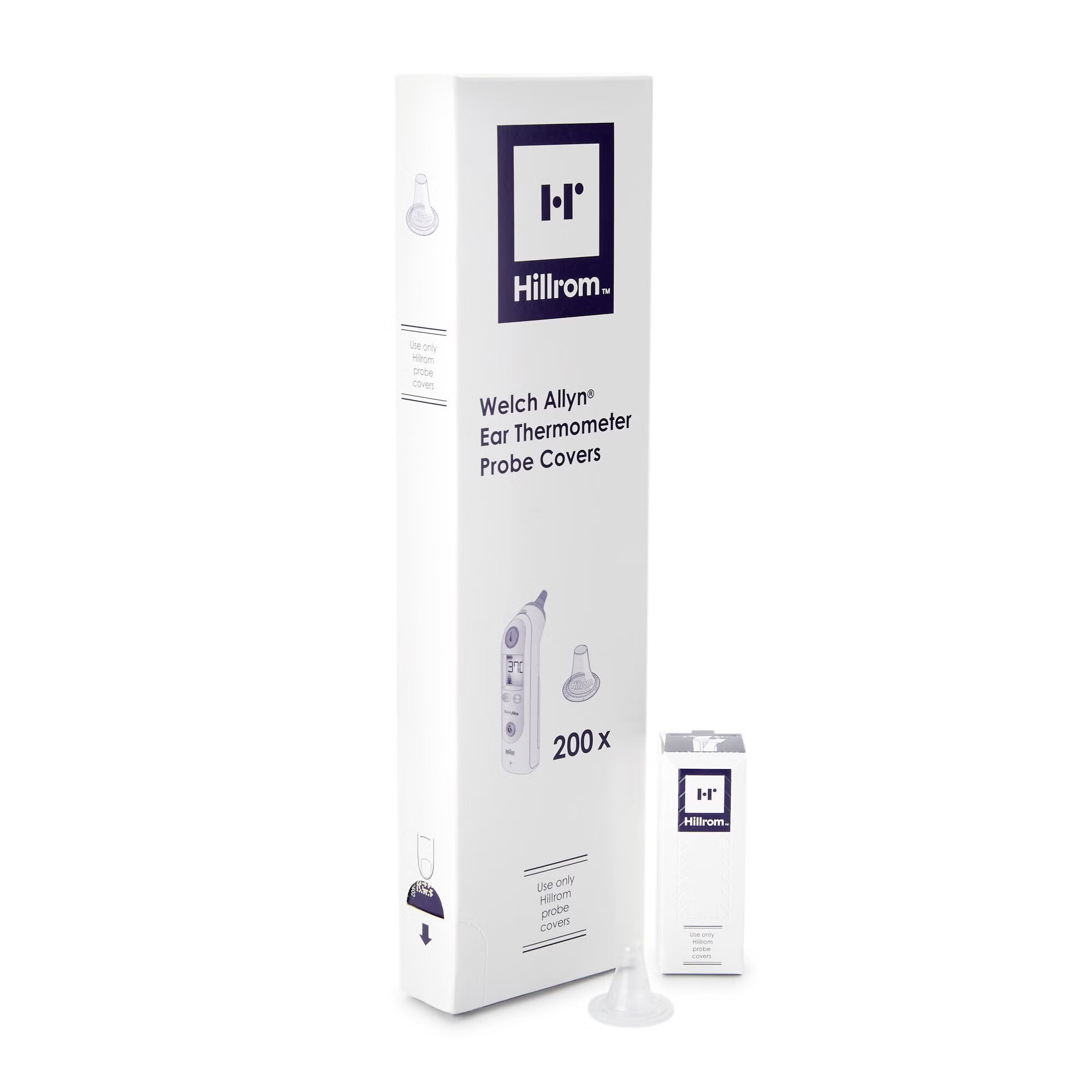 Welch Allyn - 06000-005 Probe Cover Hillrom™ For Braun Thermoscan Pro 6000 Probe 200 per Box