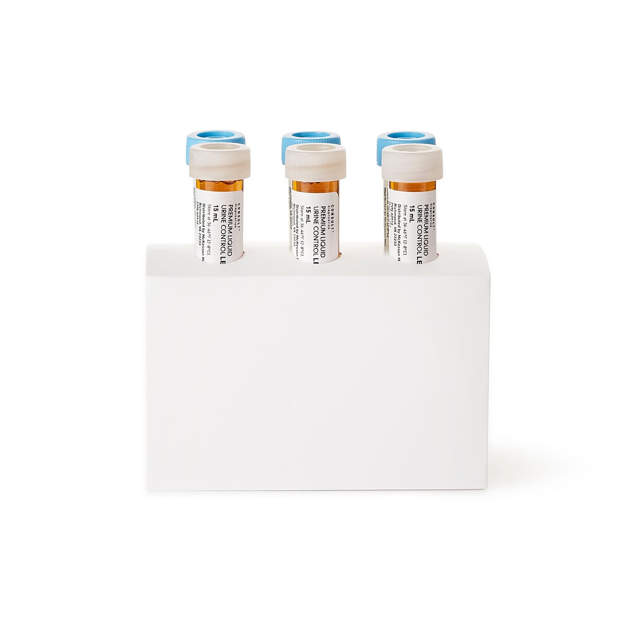 McKesson Brand - K-89228 Urine Chemistry Control Set McKesson Consult™ Microscopic Testing Positive Level / Negative Level 3 Level 1 (Abnormal) 15 mL Tubes, 3 Level 2 (Normal with hCG) 15 mL Tubes