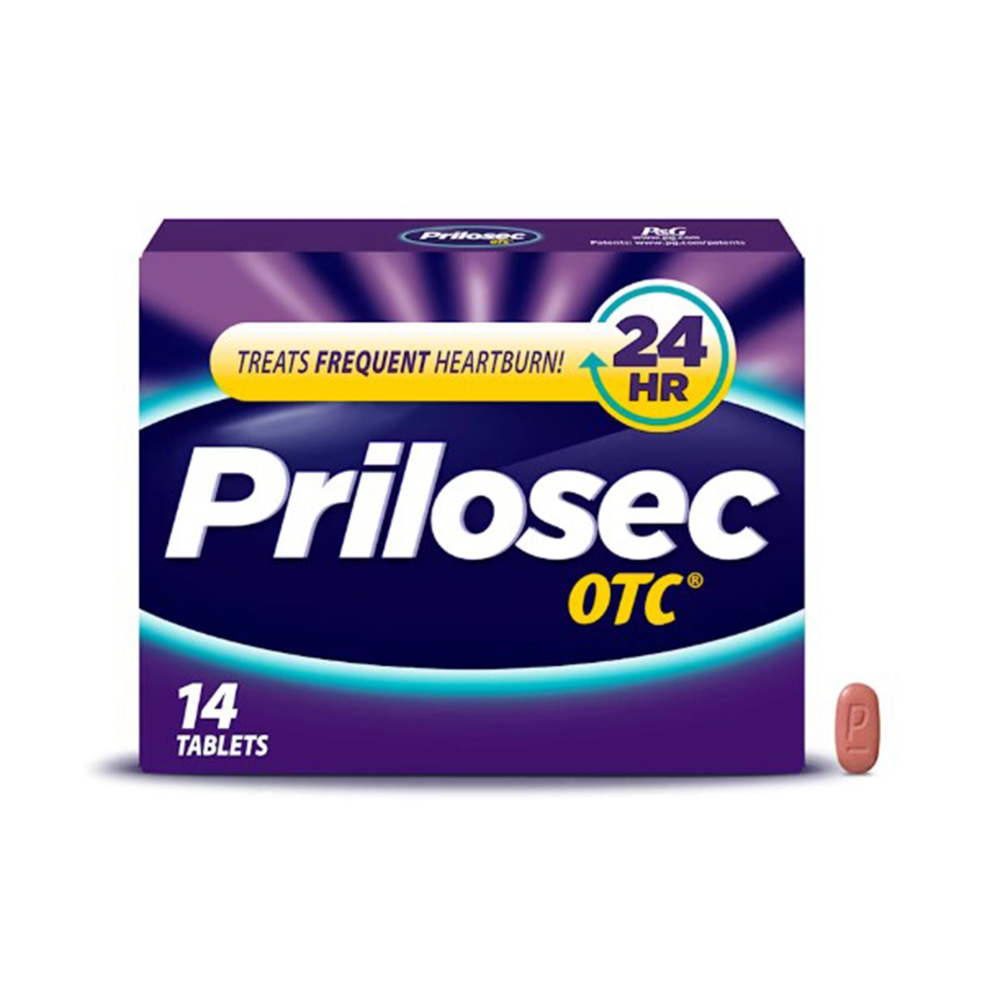Procter & Gamble - 03077220287 Antacid Prilosec OTC® 20 mg Tablets 14 Tablets