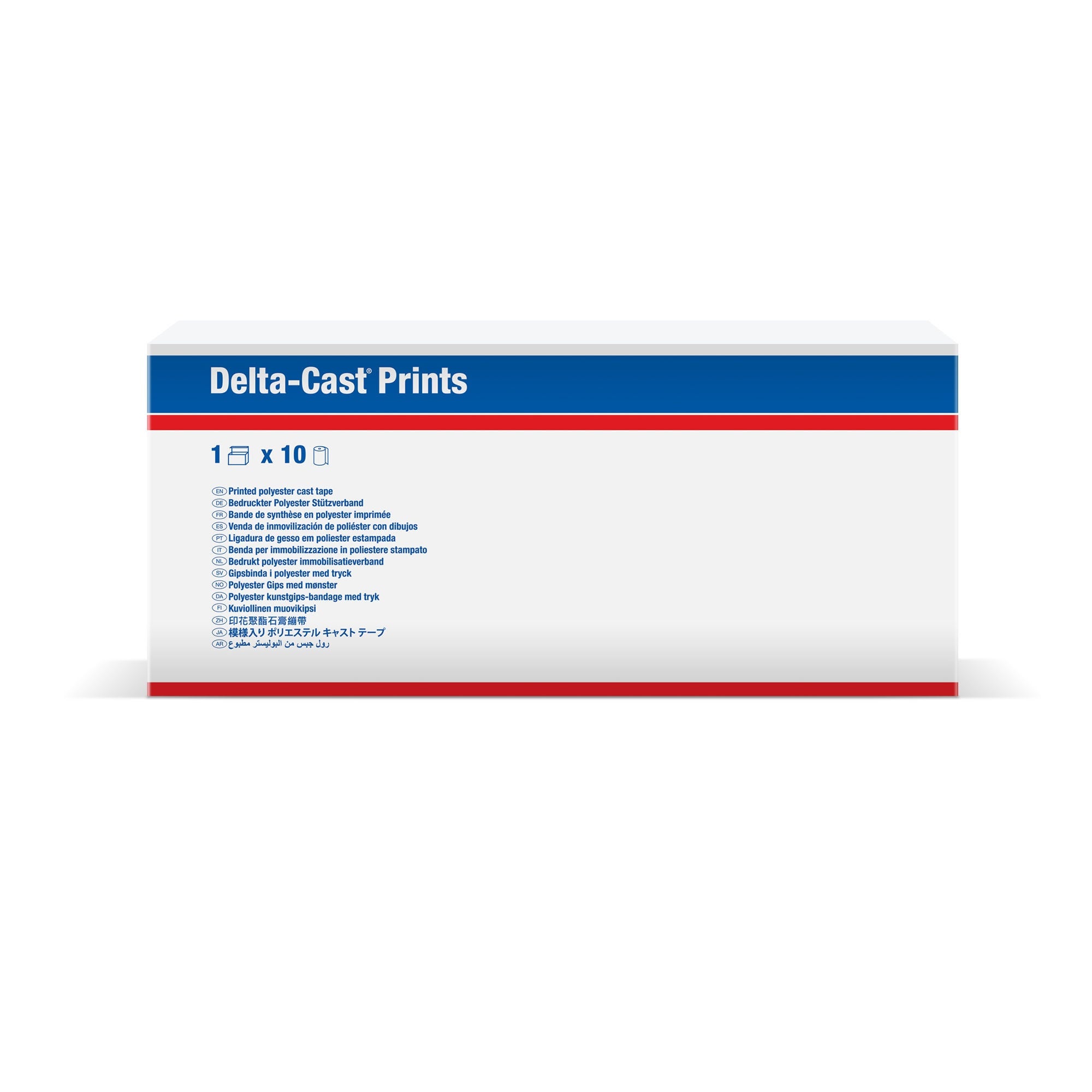 BSN Medical - 7227366 Cast Tape Delta-Cast® 3 Inch X 12 Foot Polyester Leopard Print