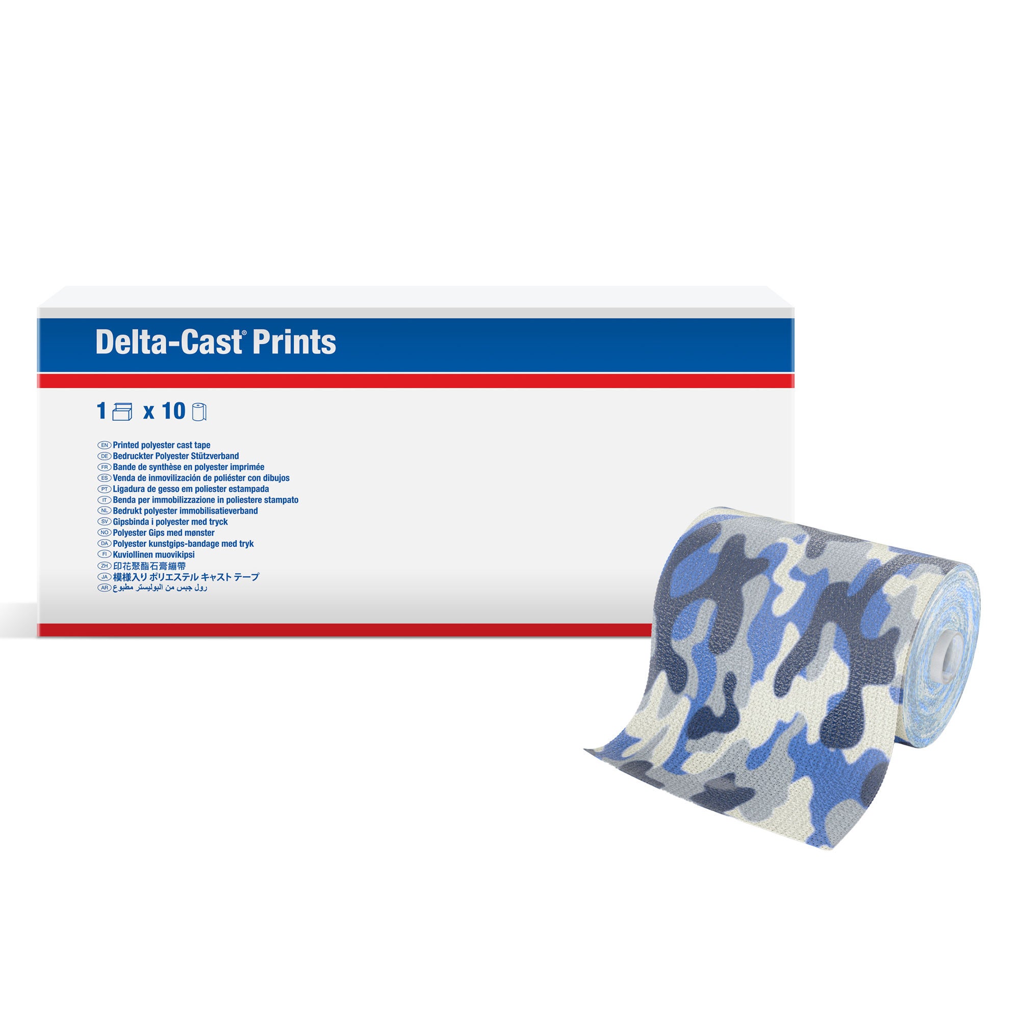 BSN Medical - 7227370 Cast Tape Delta-Cast® 3 Inch X 12 Foot Polyester Camouflage Print