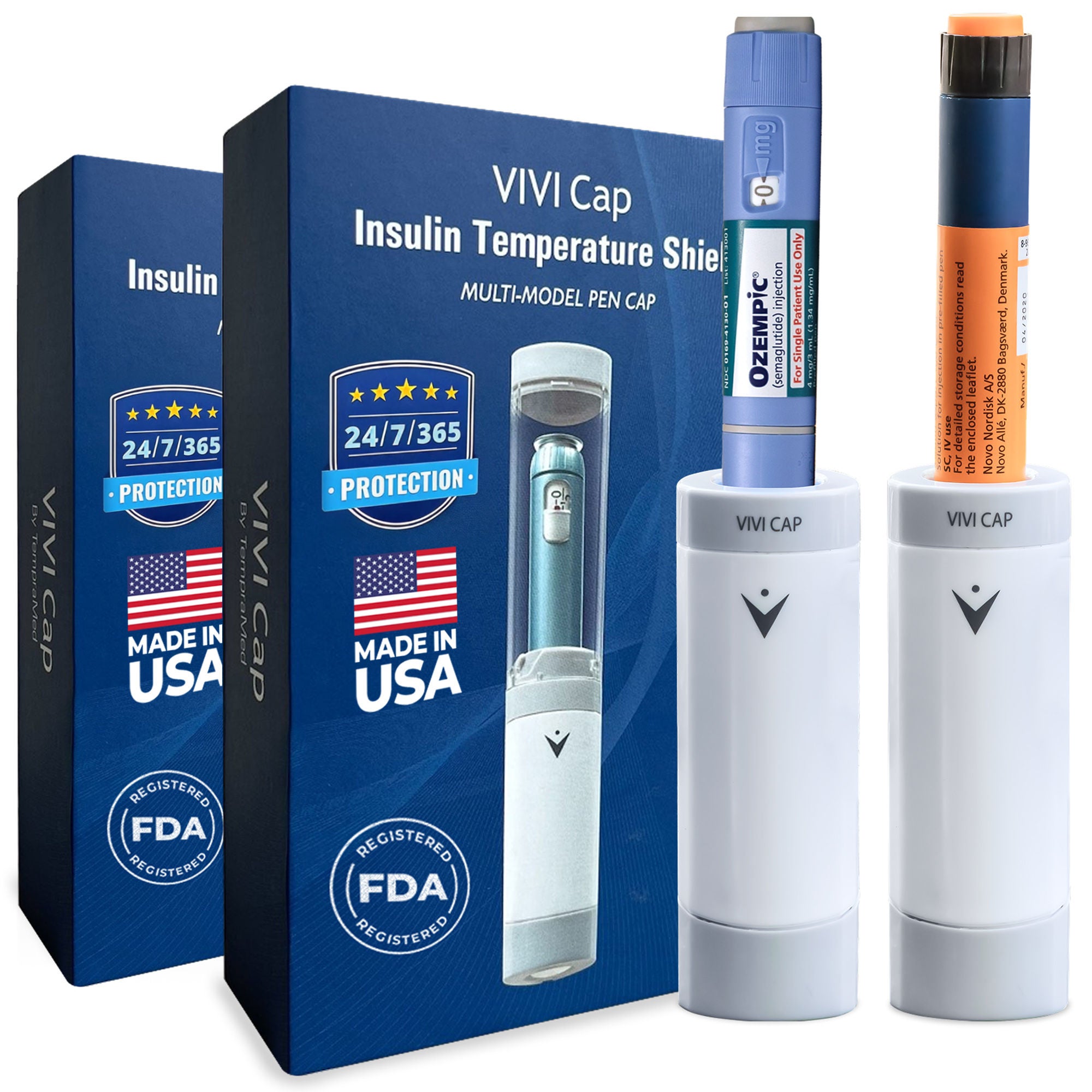 TempraMed USA Inc - 11602022 TempraMed VIVI Cap: Thermal Insulin Pen