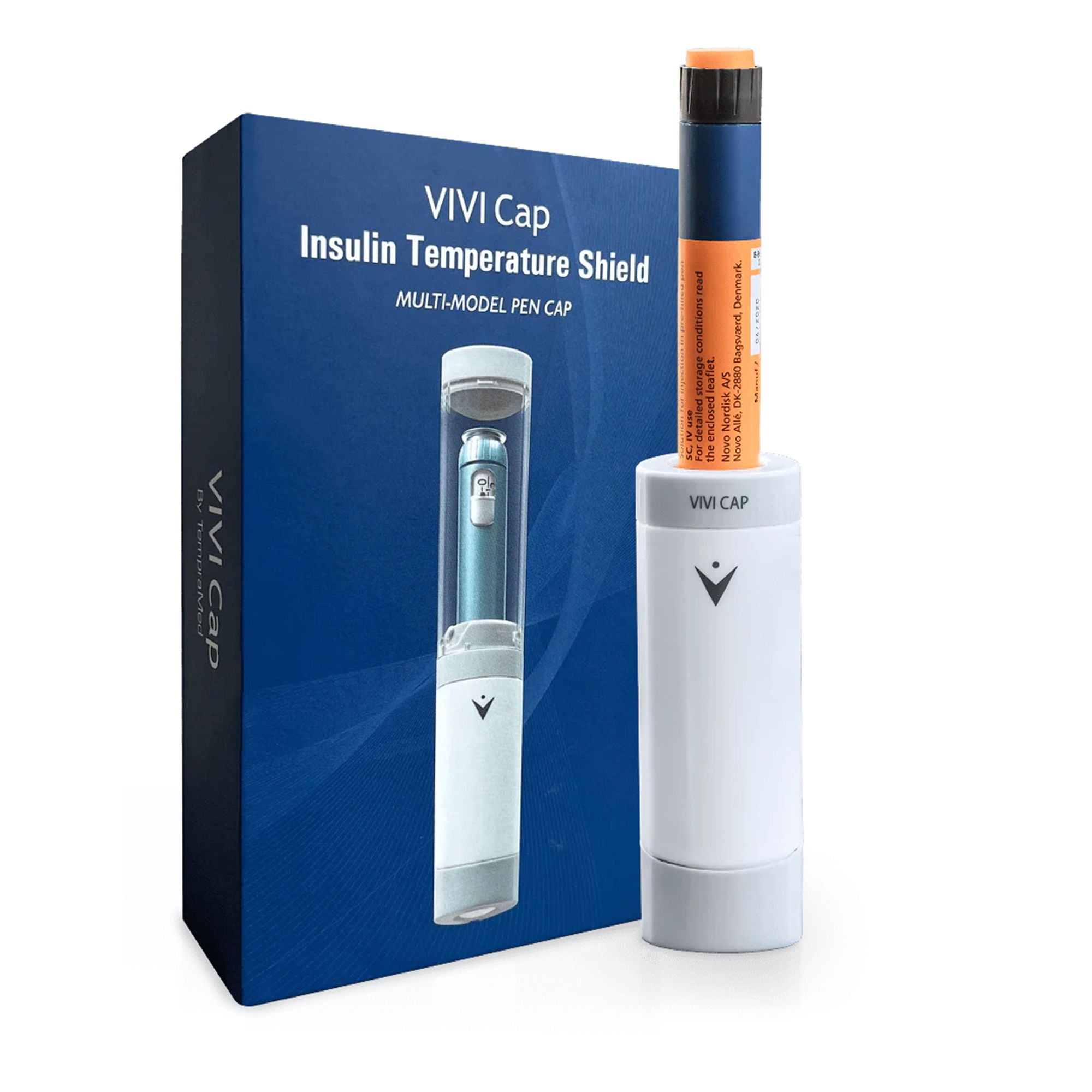 TempraMed USA Inc - 12102025 TempraMed VIVI Cap Smart: Insulin/GLP-1 Protection & Injection Tracking