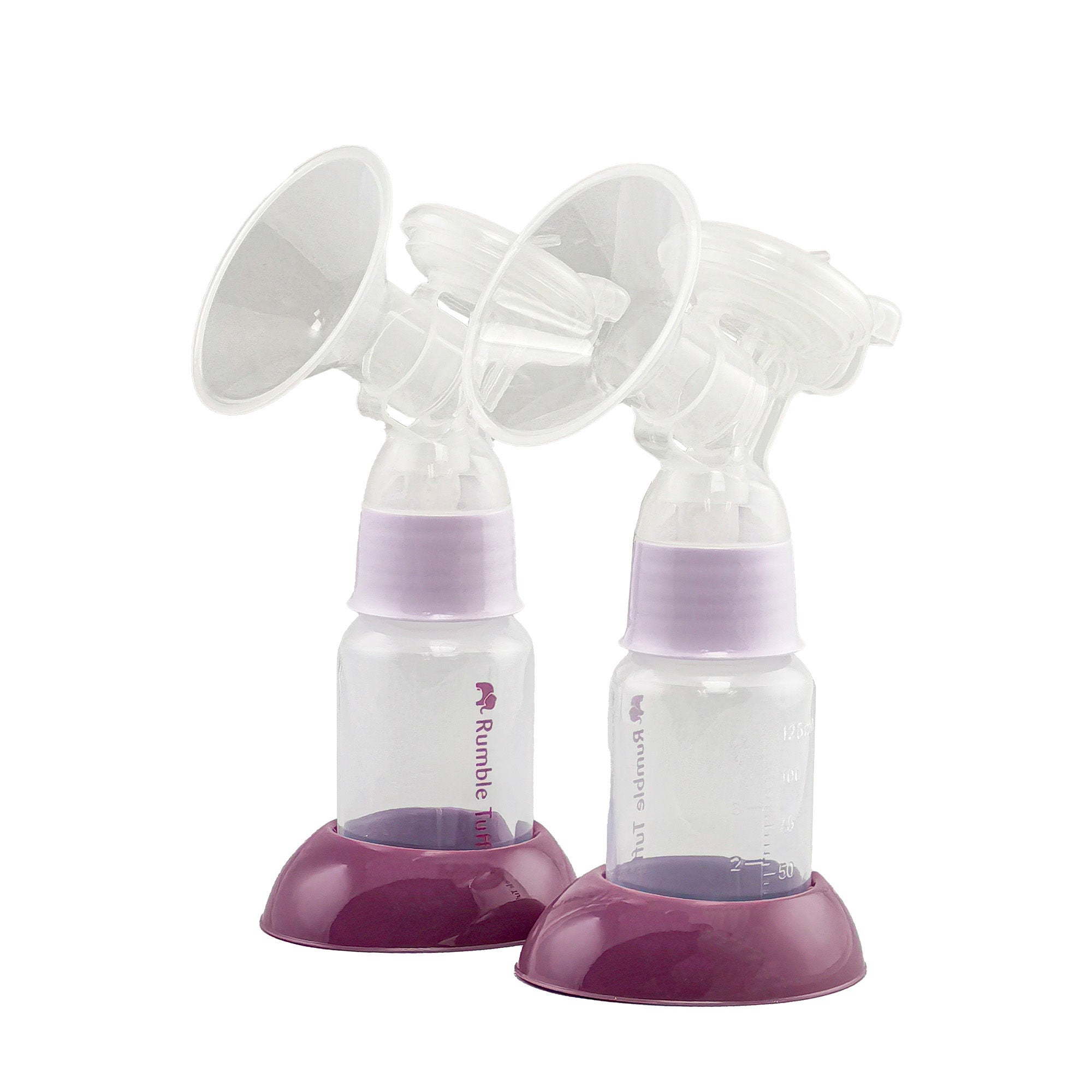 A Cute Baby Inc - PA905B1 Double Breast Milk Collection Combo Kit Rumble Tuff® For All Rumble Tuff® Electric Breast Pumps