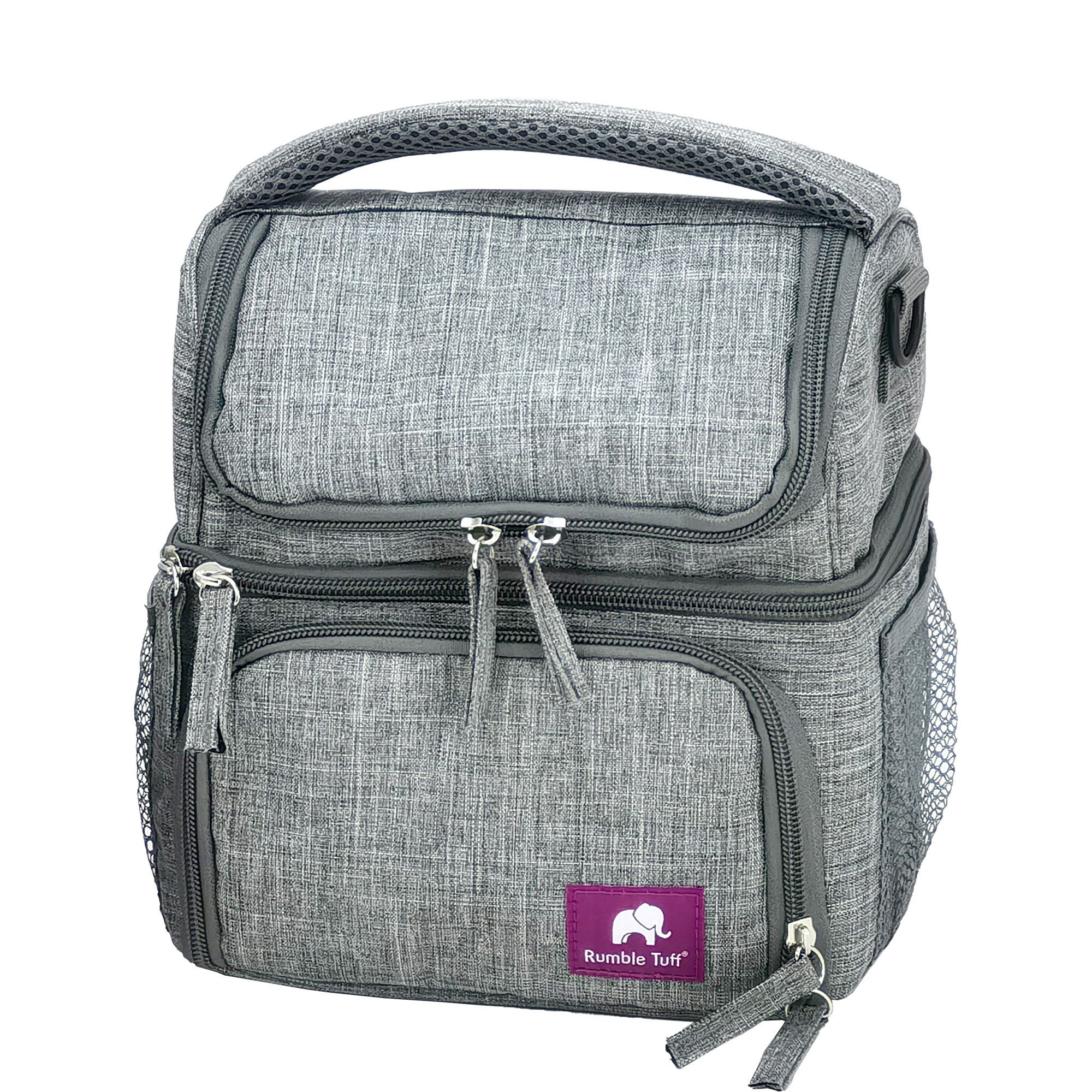 A Cute Baby Inc - PA91003 Breast Pump Carrying Tote with Cooler Compartment Rumble Tuff® For Rumble Tuff® Breast Pump