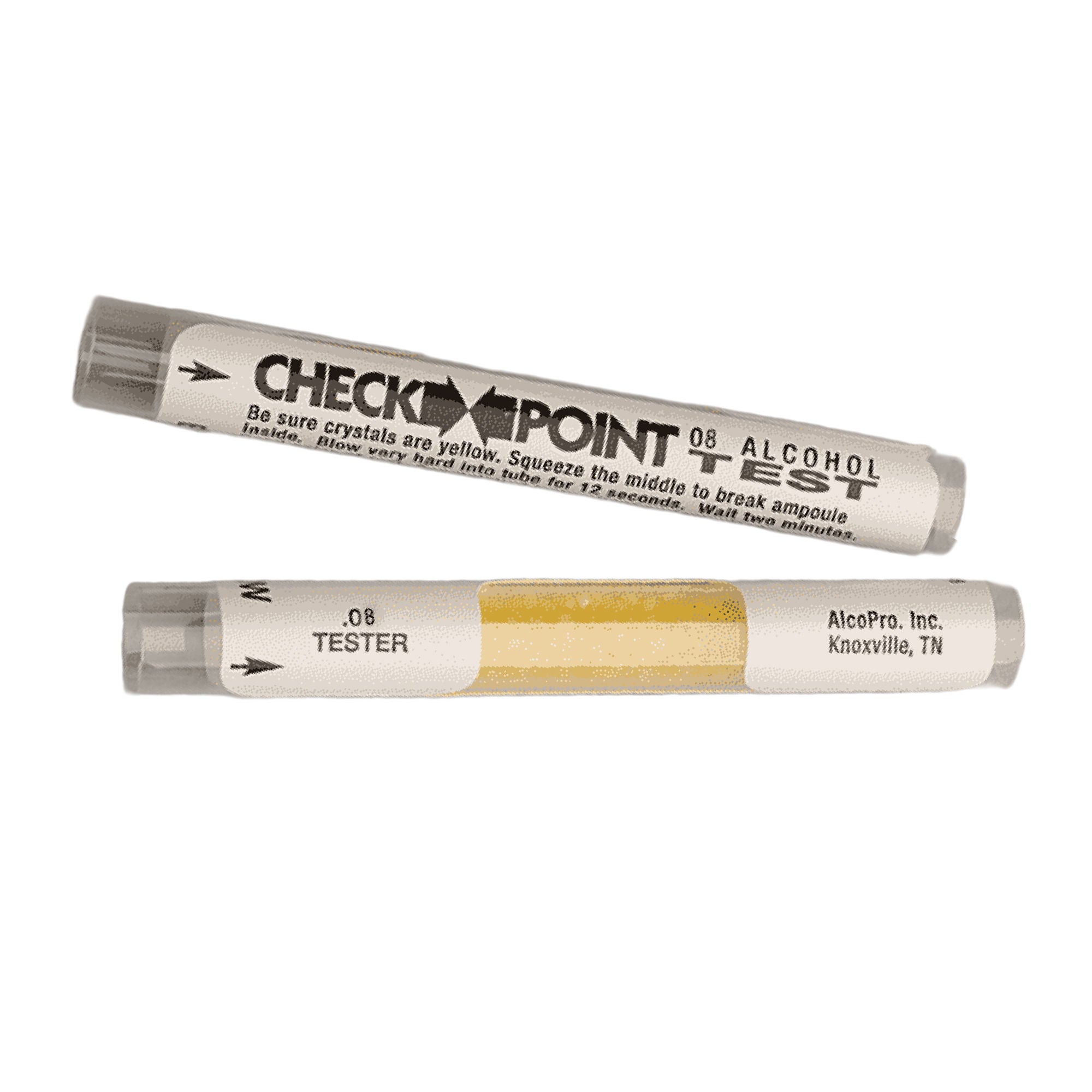AlcoPro - CCP08200 Drugs of Abuse Test Kit CheckPoint Alcohol Screen Single Test Non-Regulated