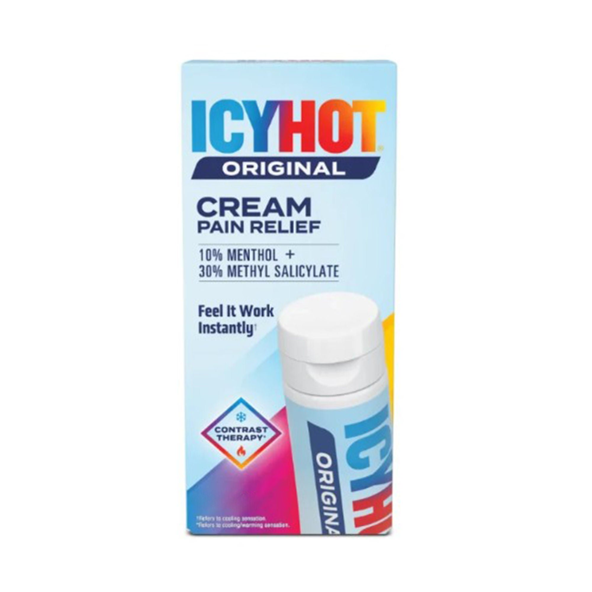 Sanofi - 4116700883 Topical Pain Relief Icy Hot® 10% - 30% Strength Menthol / Methyl Salicylate Cream 1.25 oz.