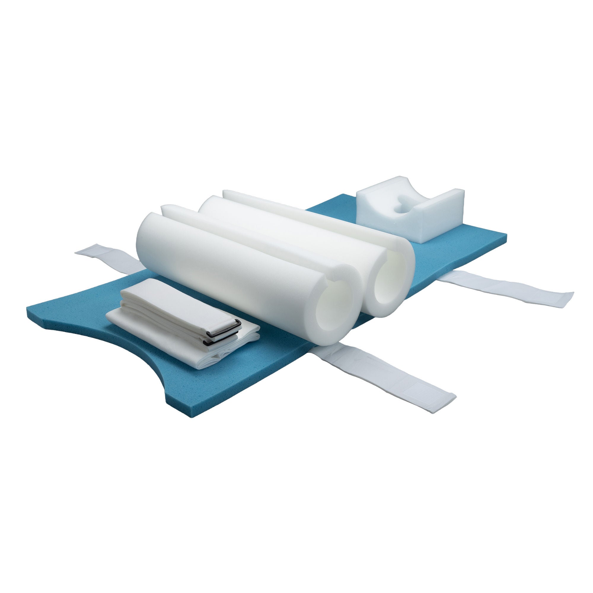 Prime Medical LLC - PRIMEPADPLUS-K7 Trendelenburg Pad Kit PrimePad® 1 D X 23 W X 44 L Inch Foam Straps