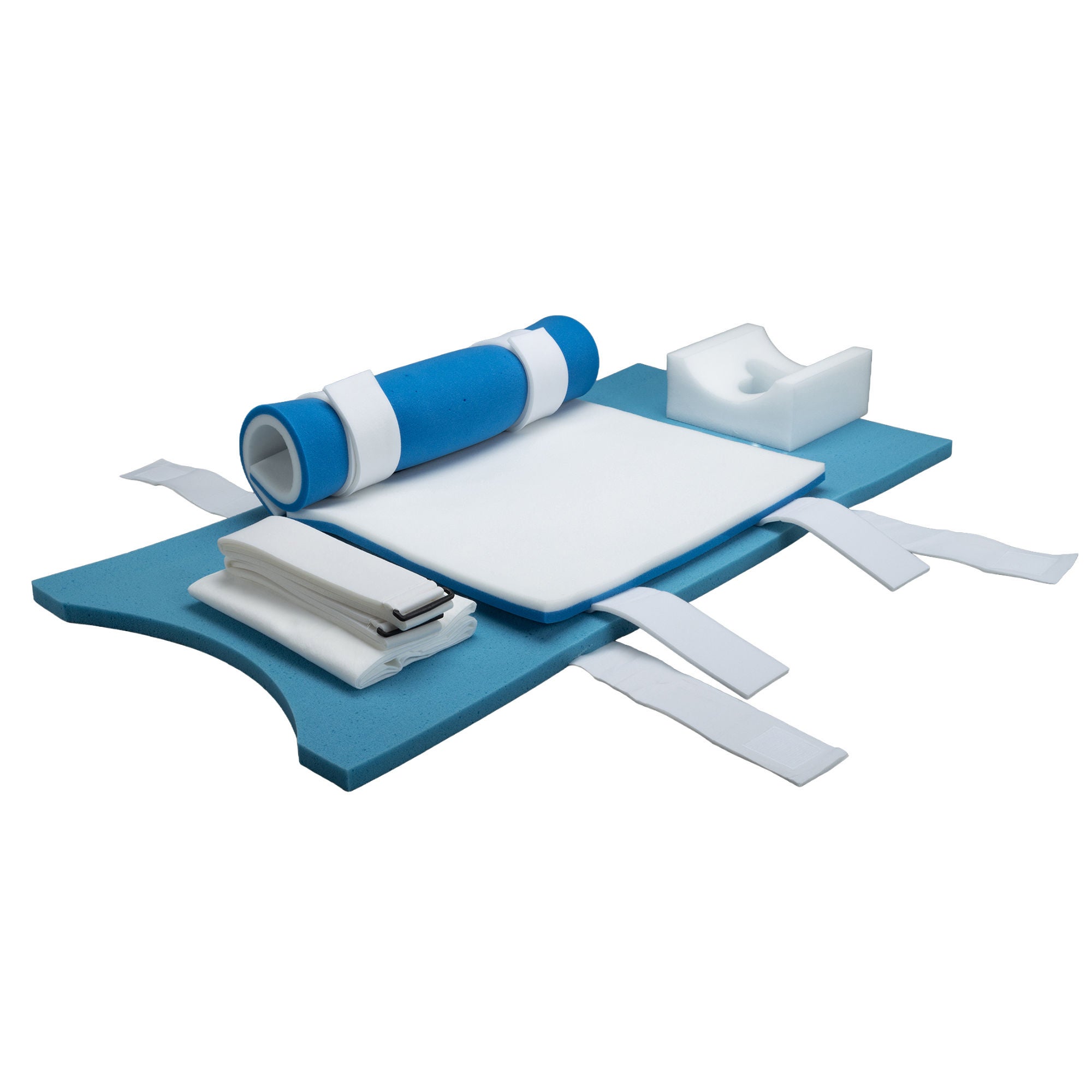 Prime Medical LLC - PRIMEPADPLUS-K15 Trendelenburg Positioner Kit Prime Medical 23 W X 44 L Inch Polyurethane Foam Rail Staps
