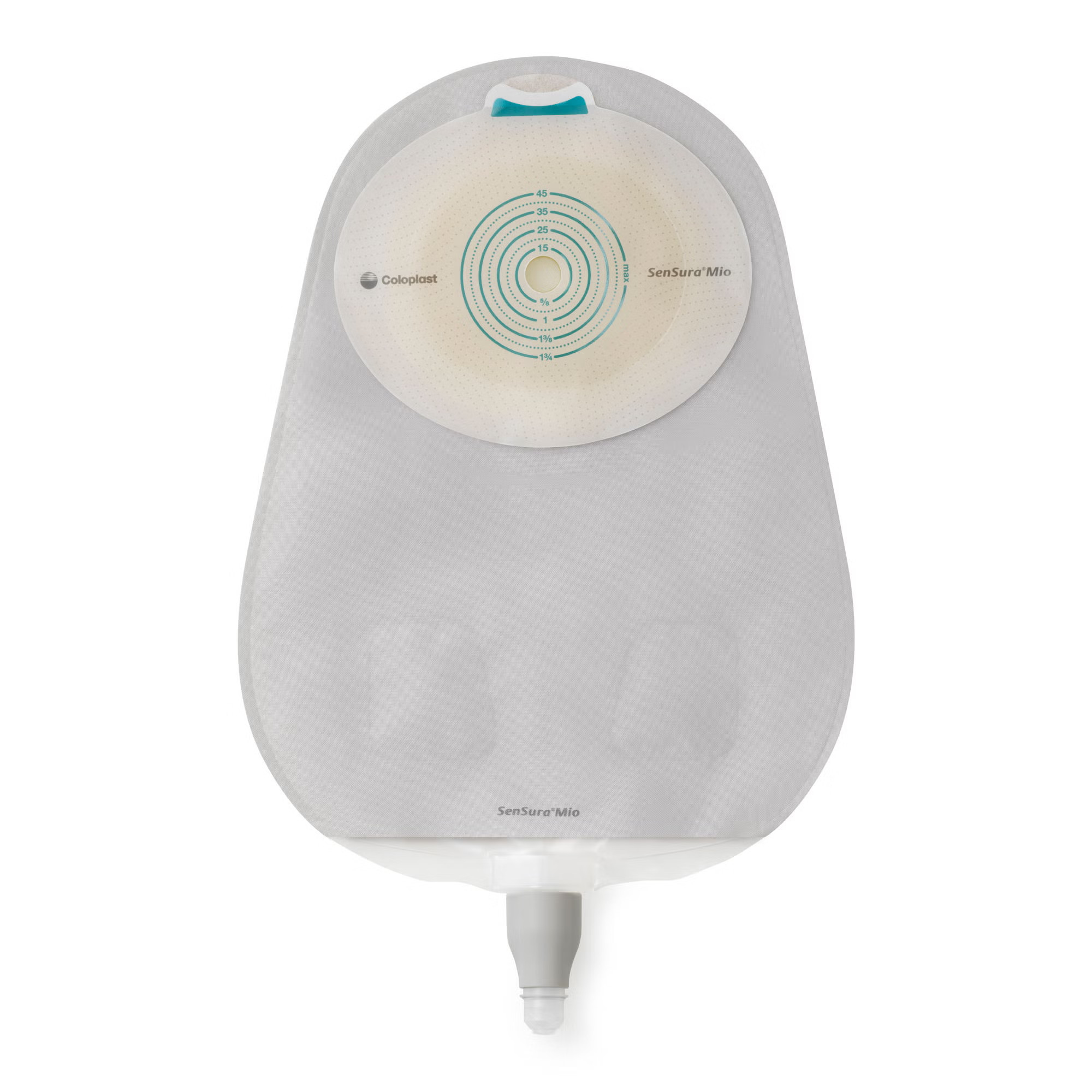Coloplast - 105860 Urostomy Pouch SenSura Mio One-Piece System Flat, Cut to Fit Transparent