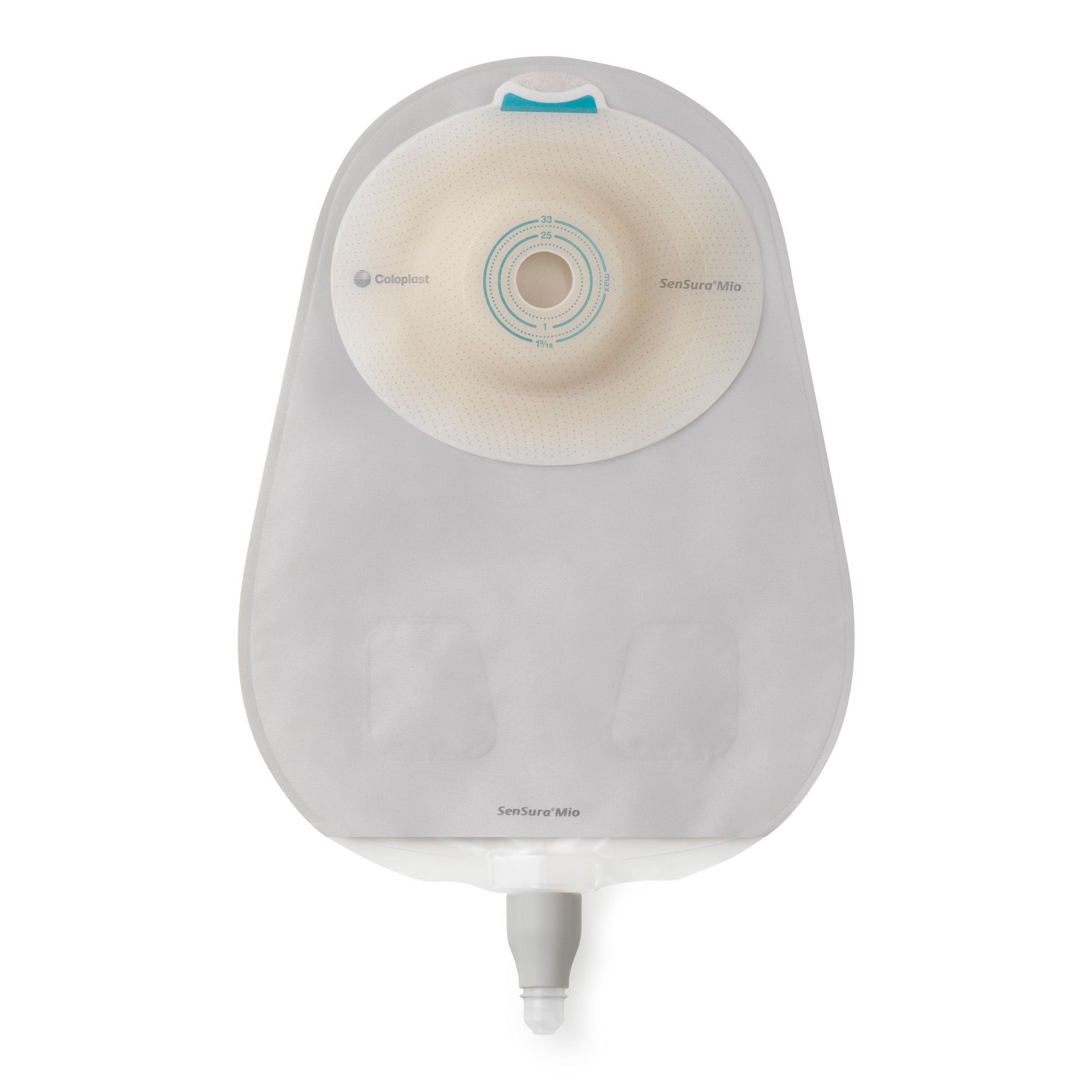 Coloplast - 168630 Urostomy Pouch SenSura Mio One-Piece System Deep Convex, Pre-Cut Opaque