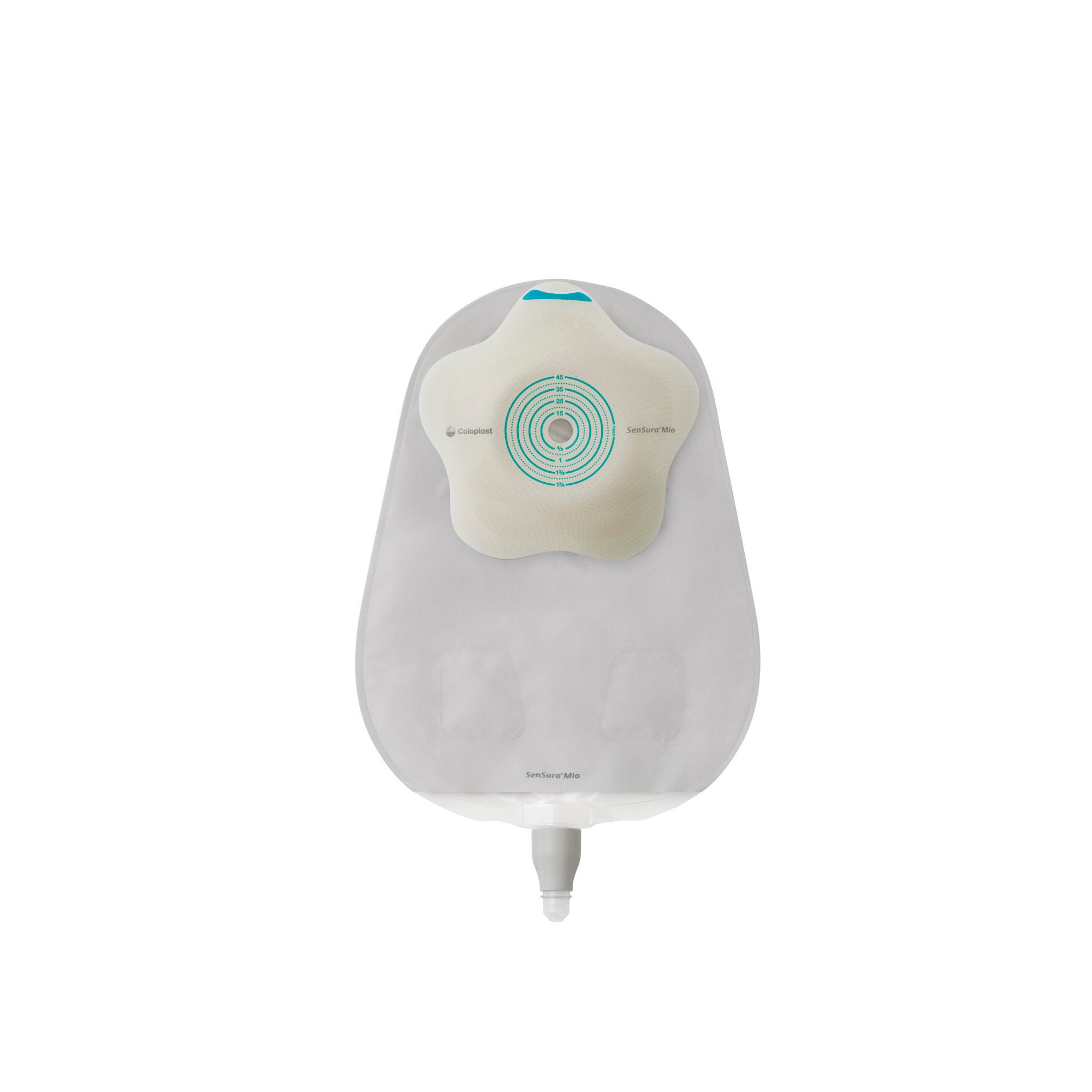 Coloplast - 184030 Urostomy Pouch SenSura Mio One-Piece System Convex Flip, Pre-Cut Opaque