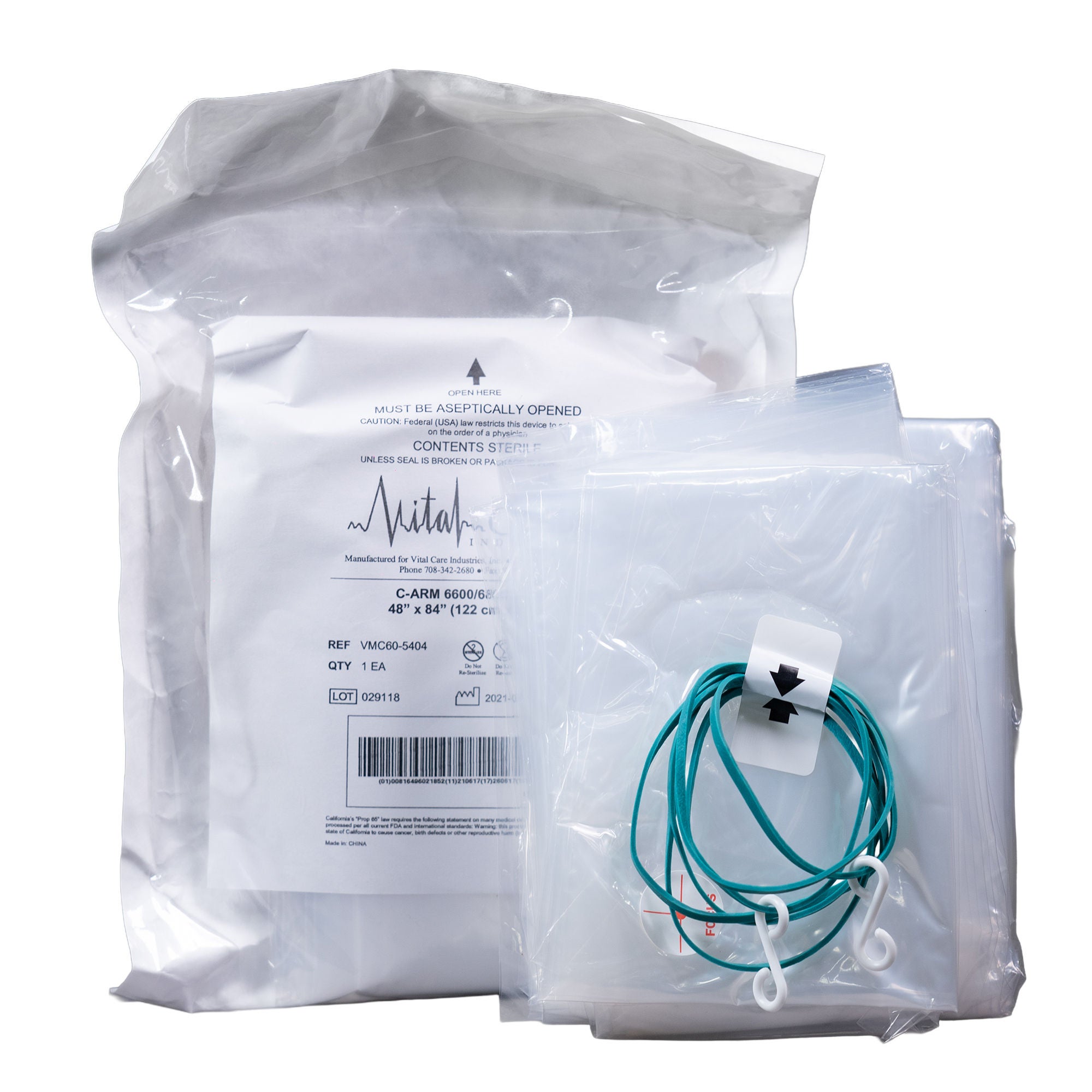 Vital Care Industries LLC - VMC60-5404 C-Arm Drape For Miniview 6600