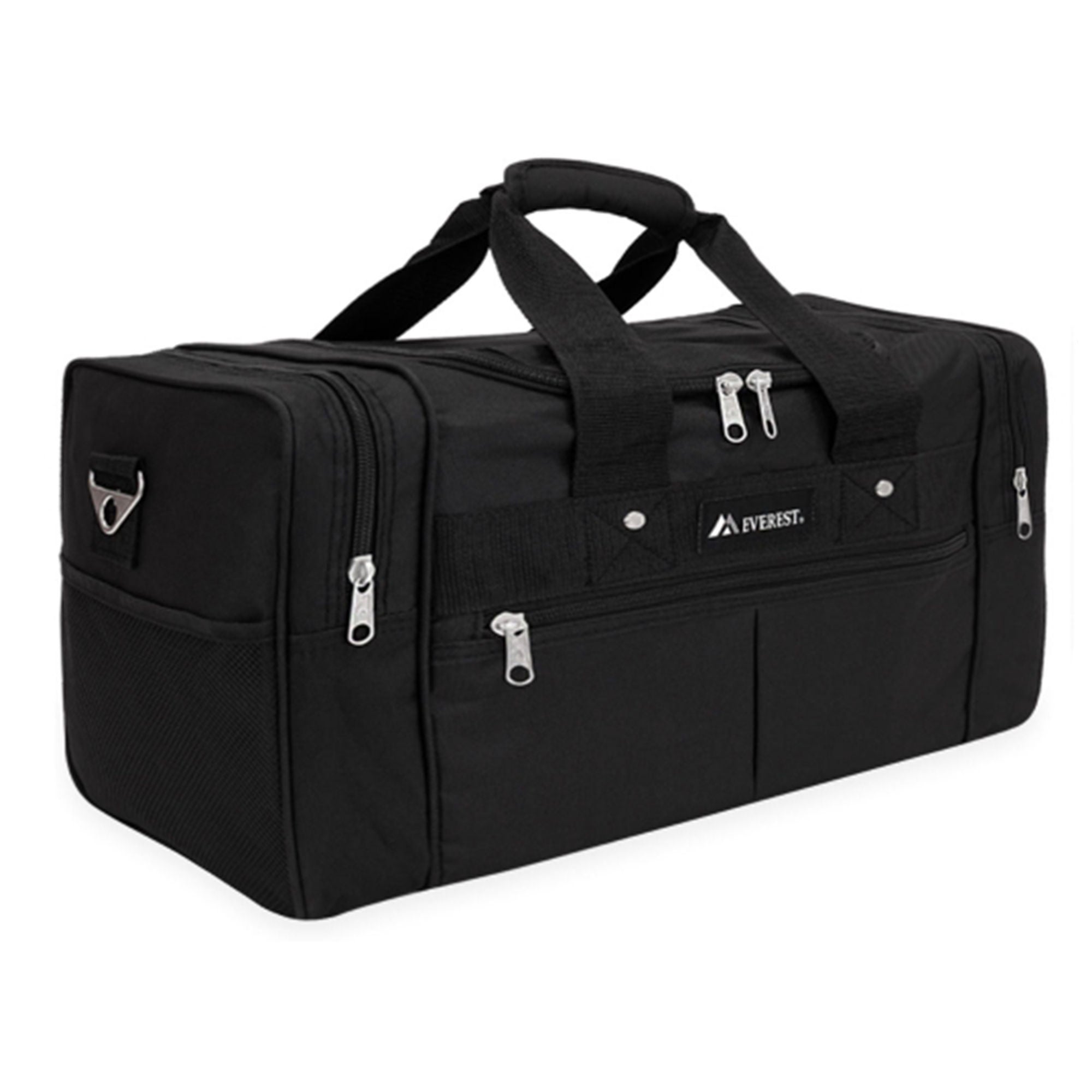 Everest Trading Corp - 1015XL Duffel Bag Everest Travel Gear Black 600D Polyester 14 X 15 X 30 Inch