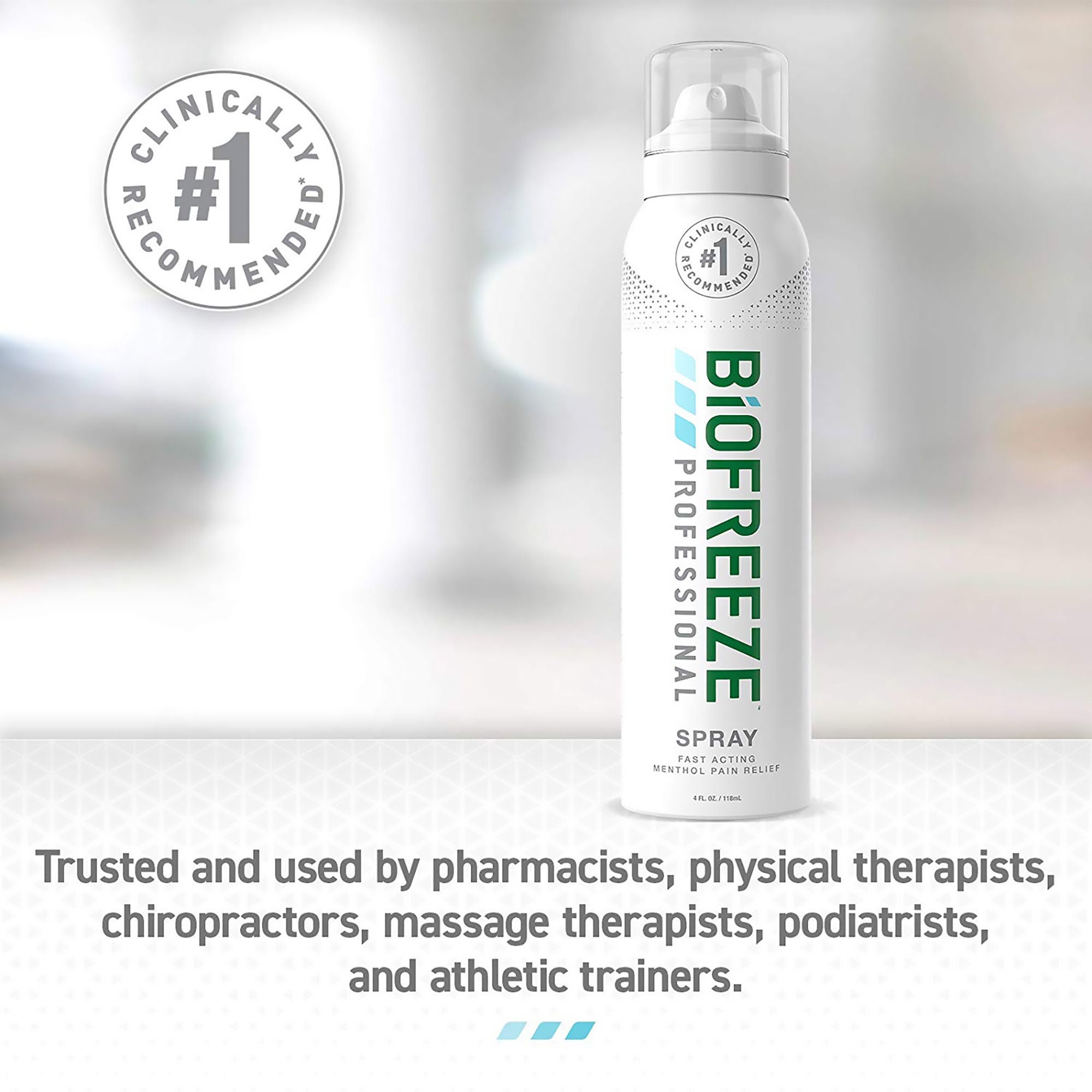 Boxout LLC - RKT3209979 Topical Pain Relief Biofreeze® 10.5% Strength Menthol Spray 4 oz.