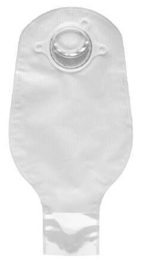 ConvaTec 411490 - Sur-Fit Natura® Two-Piece Opaque Filtered Colostomy Pouch, 1.5 Inch Flange - 20/Box
