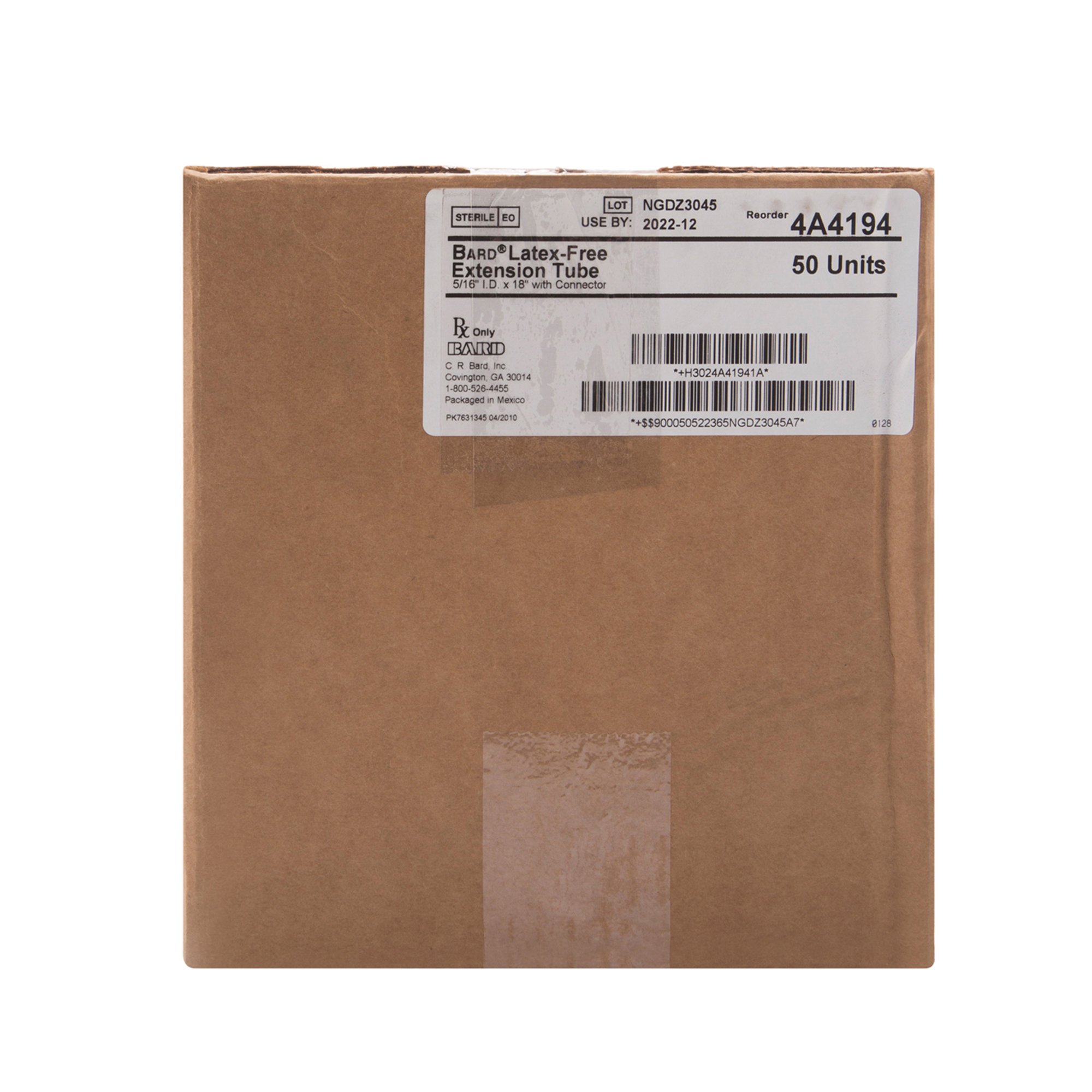 Bard 4A4194 - Bard® Tube and Leg Bag Extension, 18 Inch - 1/Each, 50/Case