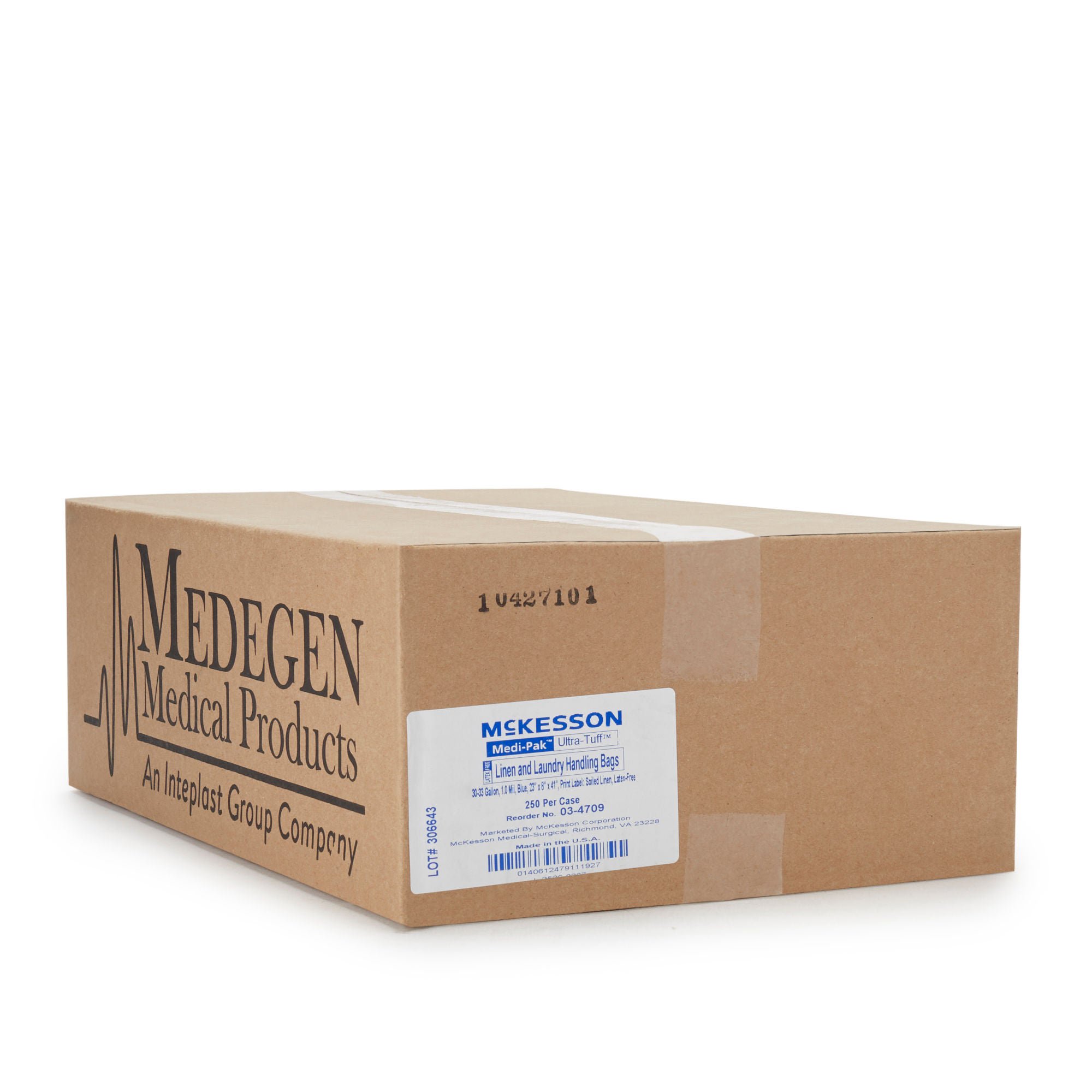 McKesson Brand - 03-4709 McKesson Medi-Pak™ Ultra-Tuff™ Linen Bag