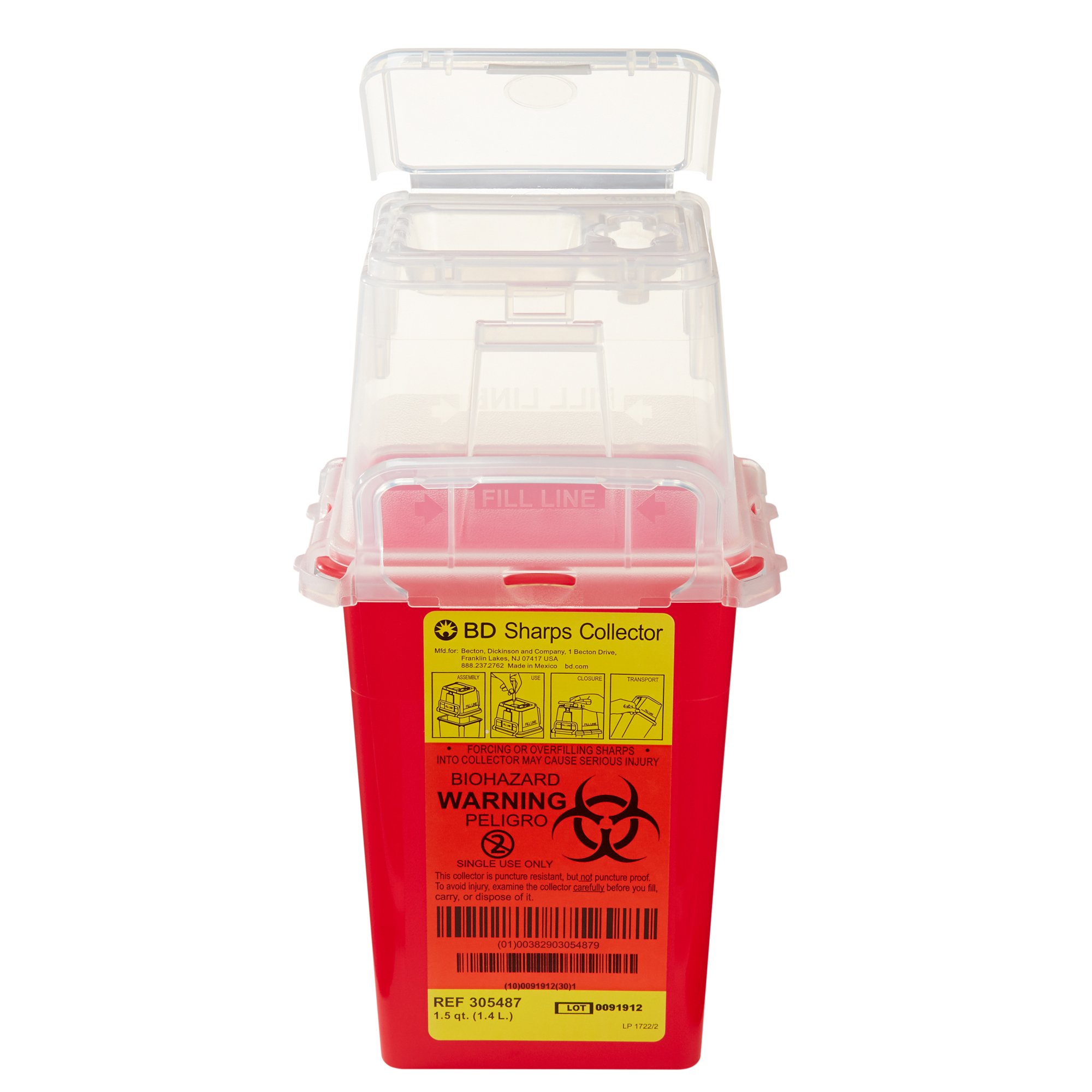 BD - 305487 BD Phlebotomy Sharps Container