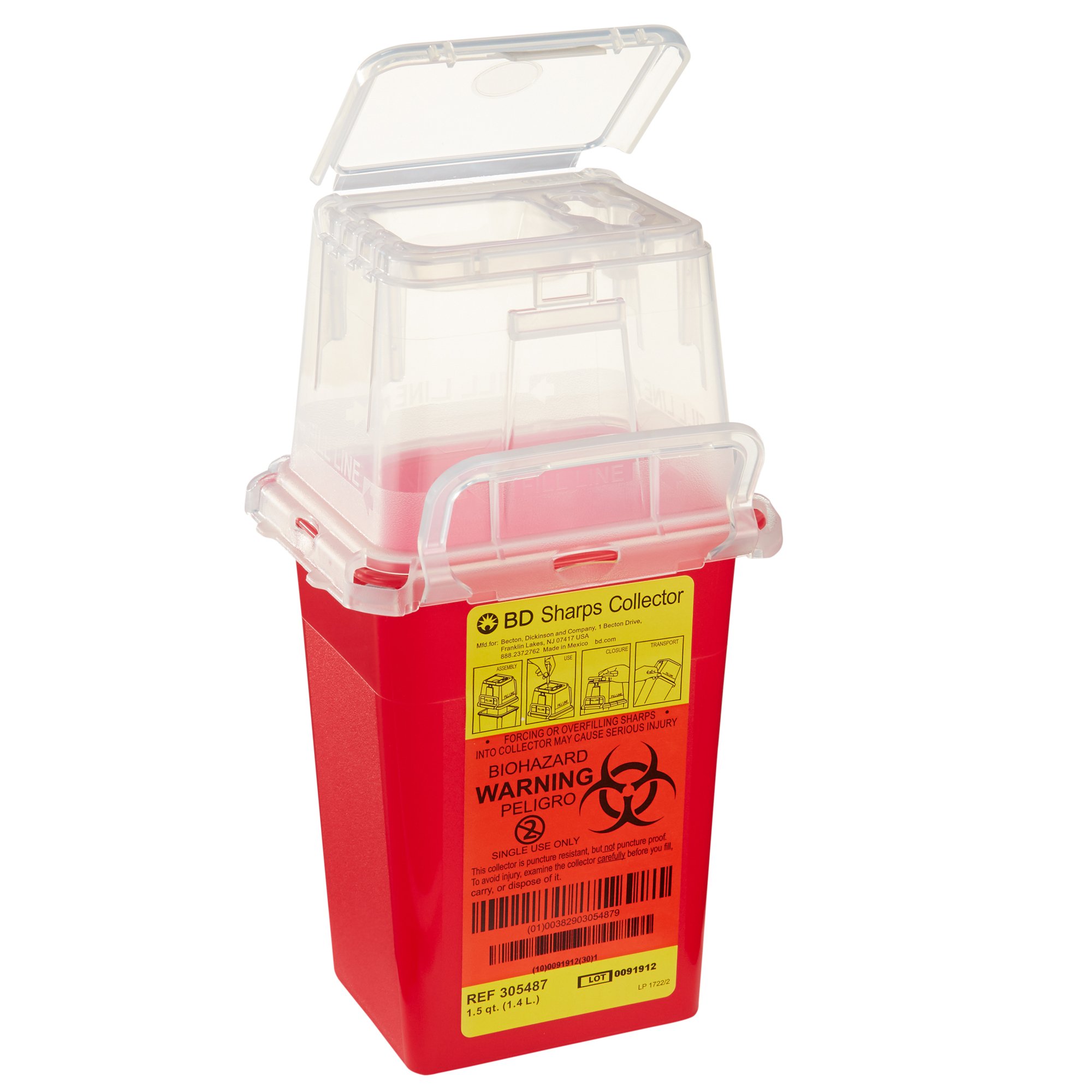 BD - 305487 BD Phlebotomy Sharps Container