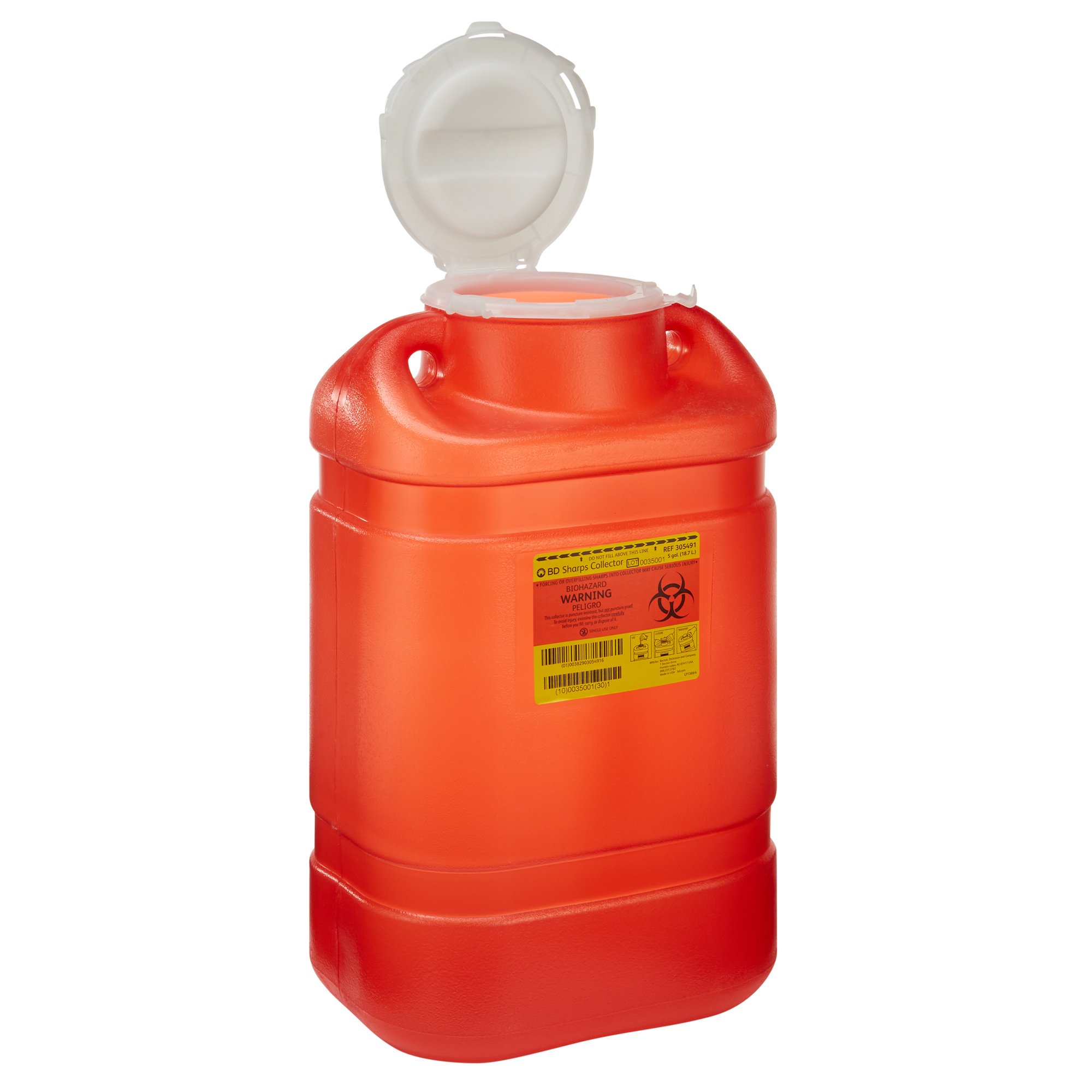 BD - 305491 BD 1-Piece Sharps Container