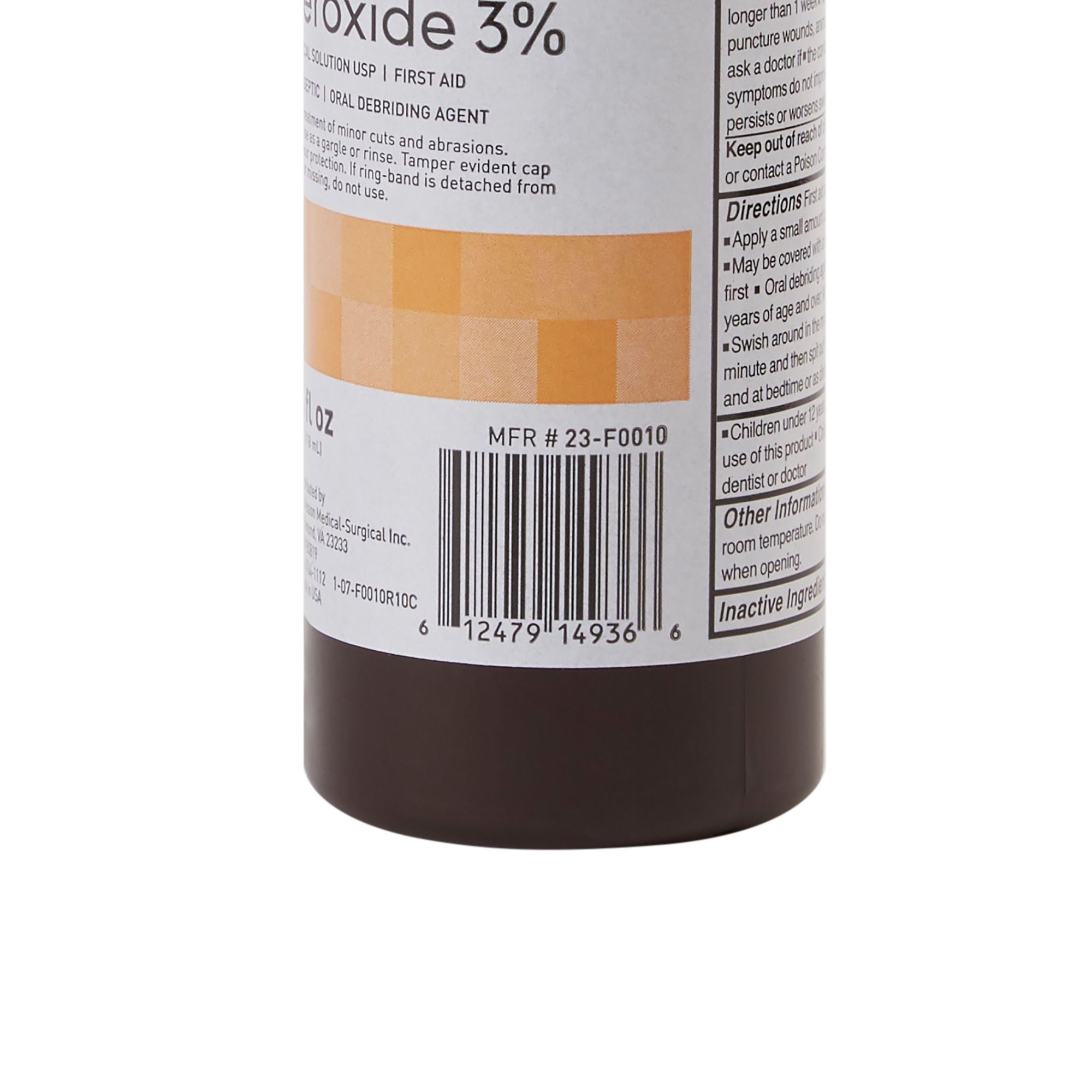 McKesson Brand - 23-F0010 McKesson Hydrogen Peroxide Antiseptic