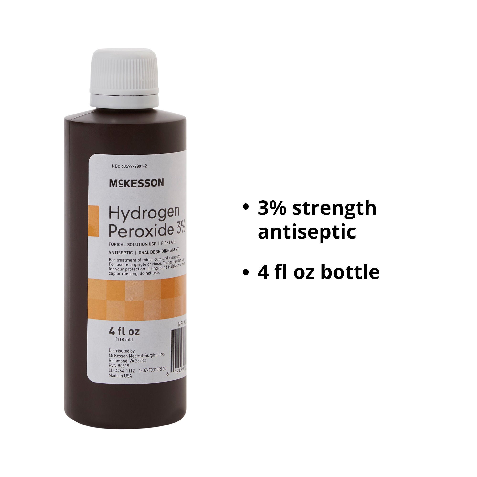McKesson Brand - 23-F0010 McKesson Hydrogen Peroxide Antiseptic