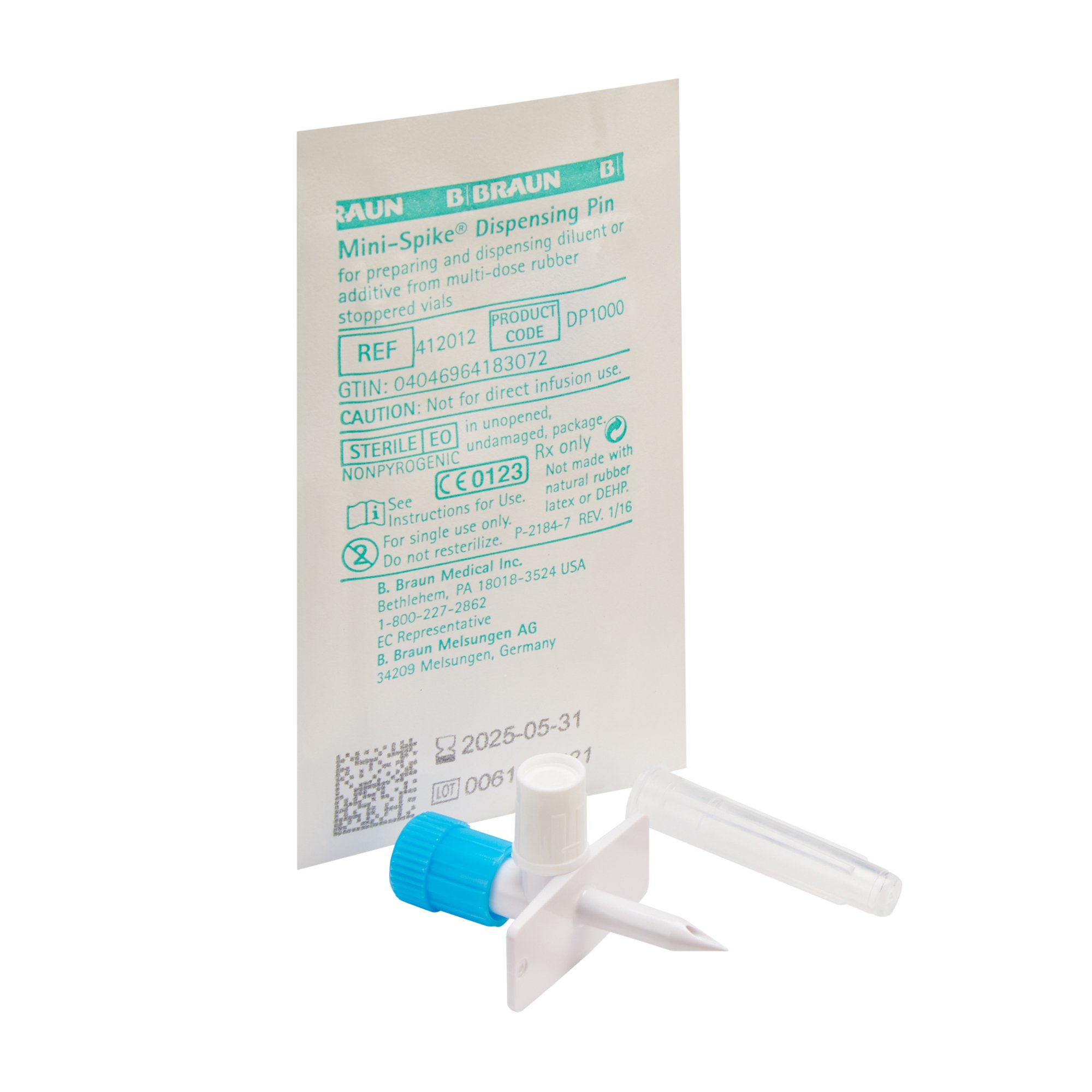 B. Braun - 412012 Mini-Spike® IV Additive Dispensing Pin
