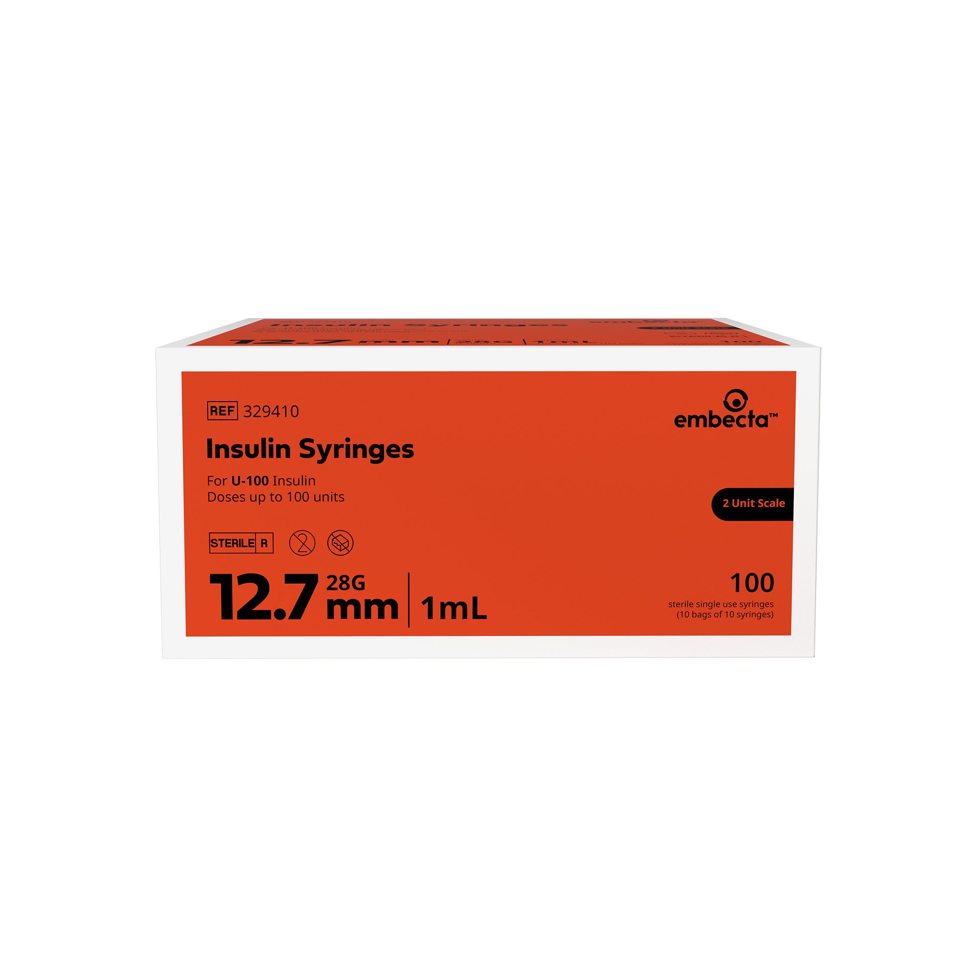 embecta Medical II LLC - 329410 Micro-Fine™ Standard Insulin Syringe with Needle