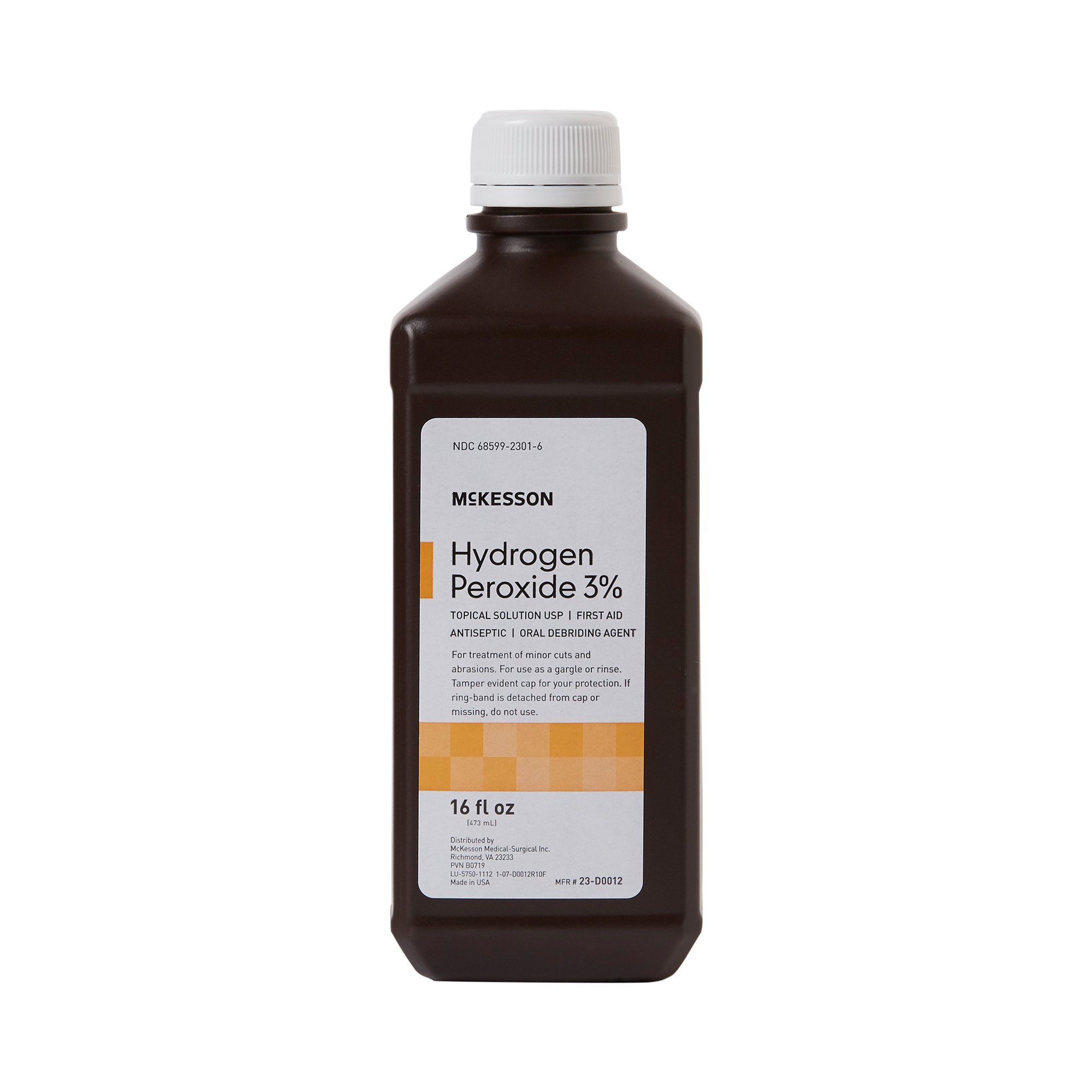 McKesson Brand - 23-D0012 McKesson Hydrogen Peroxide Antiseptic